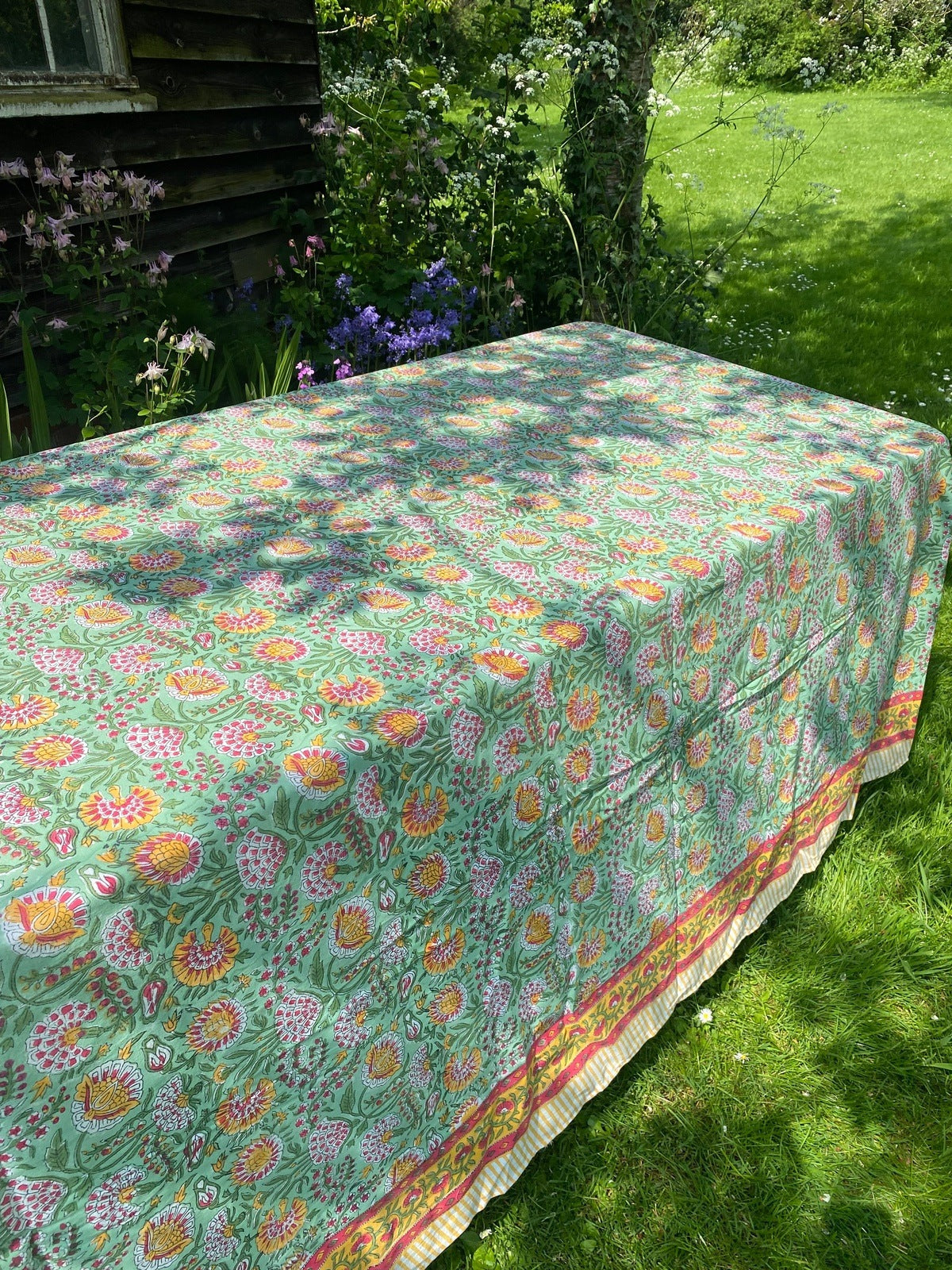 Garden Bloom Floral Tablecloth