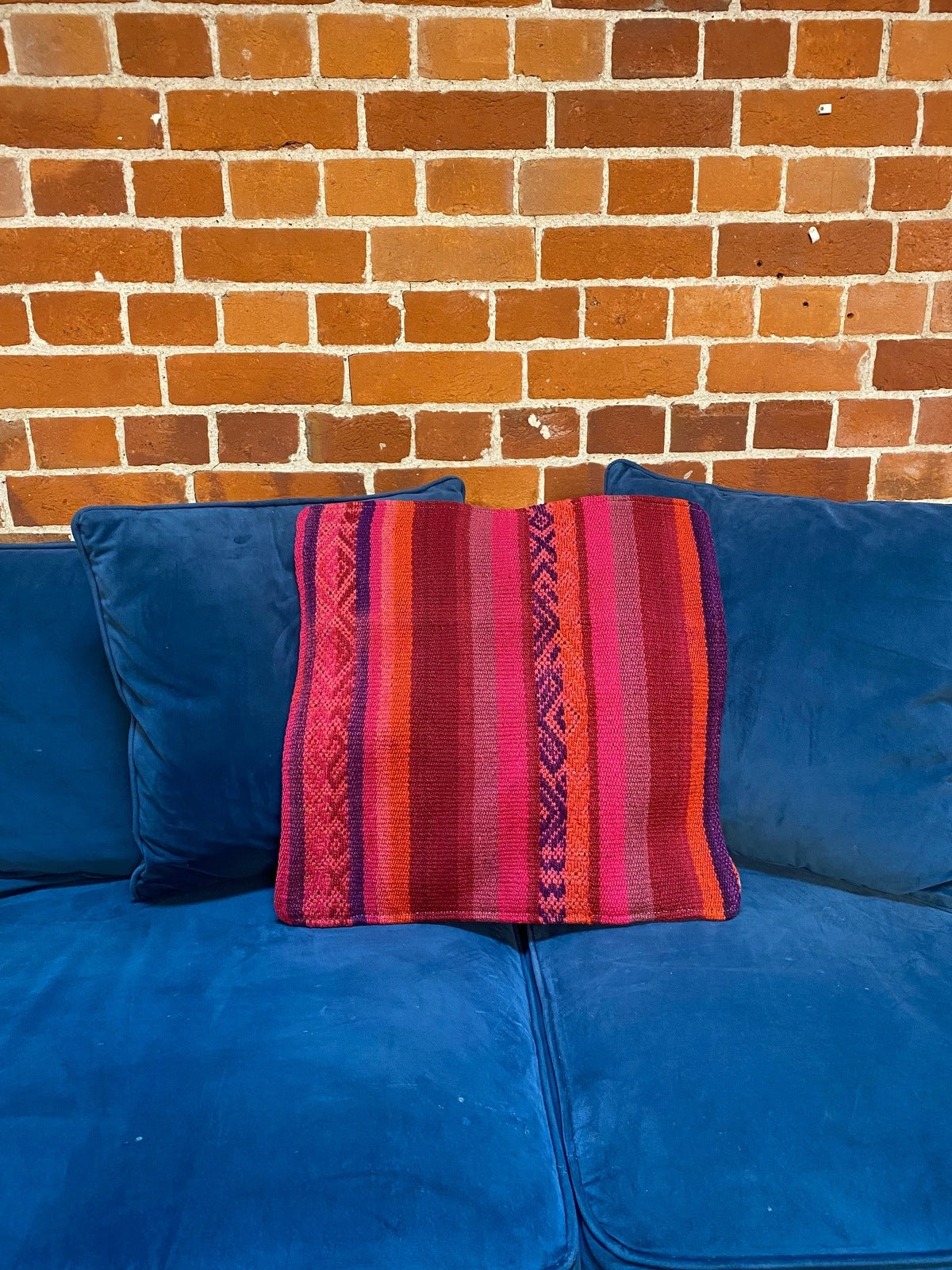 Peruvian Frazada Cushion Cover 18
