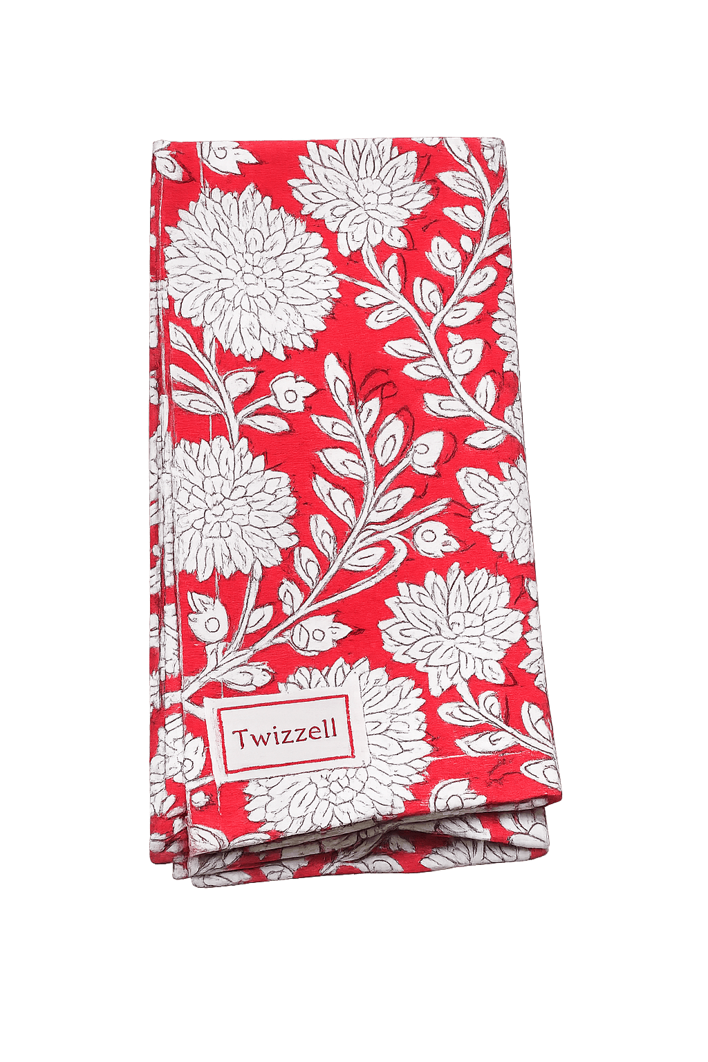 Red Dahlia Napkin x 4
