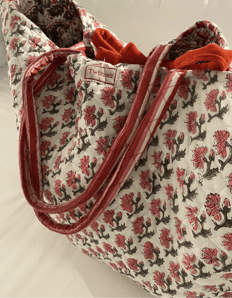 Roma Reversible Basket Bag