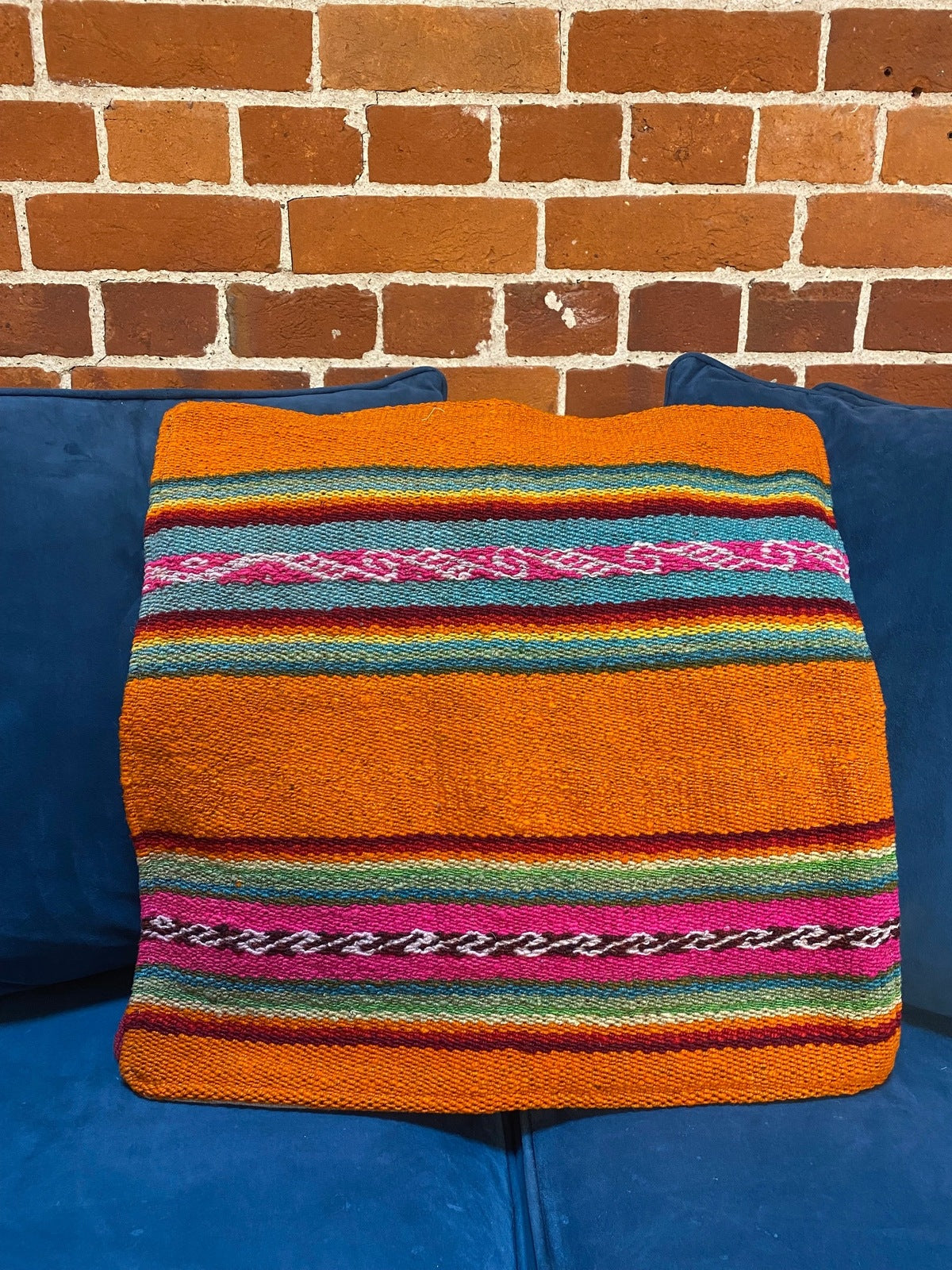 Peruvian Frazada Cushion Cover 16
