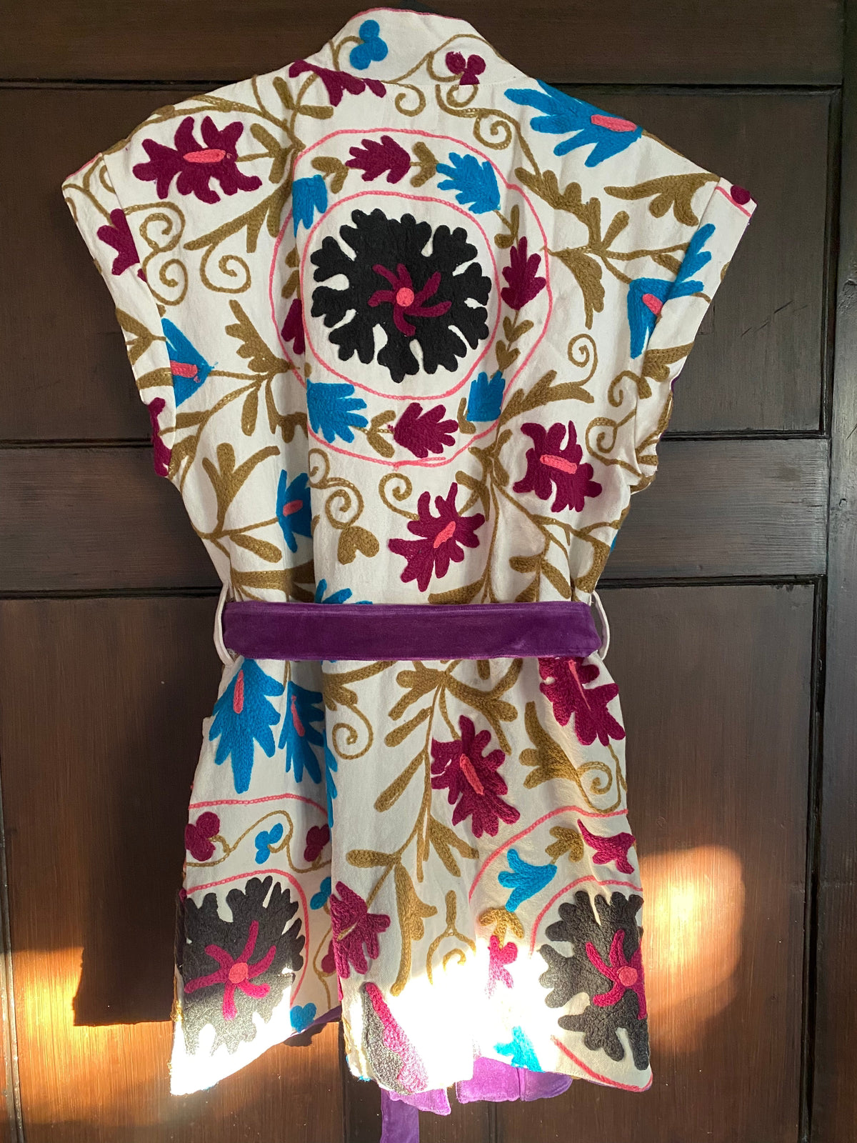 Reversible Suzani Waistcoat- No.37