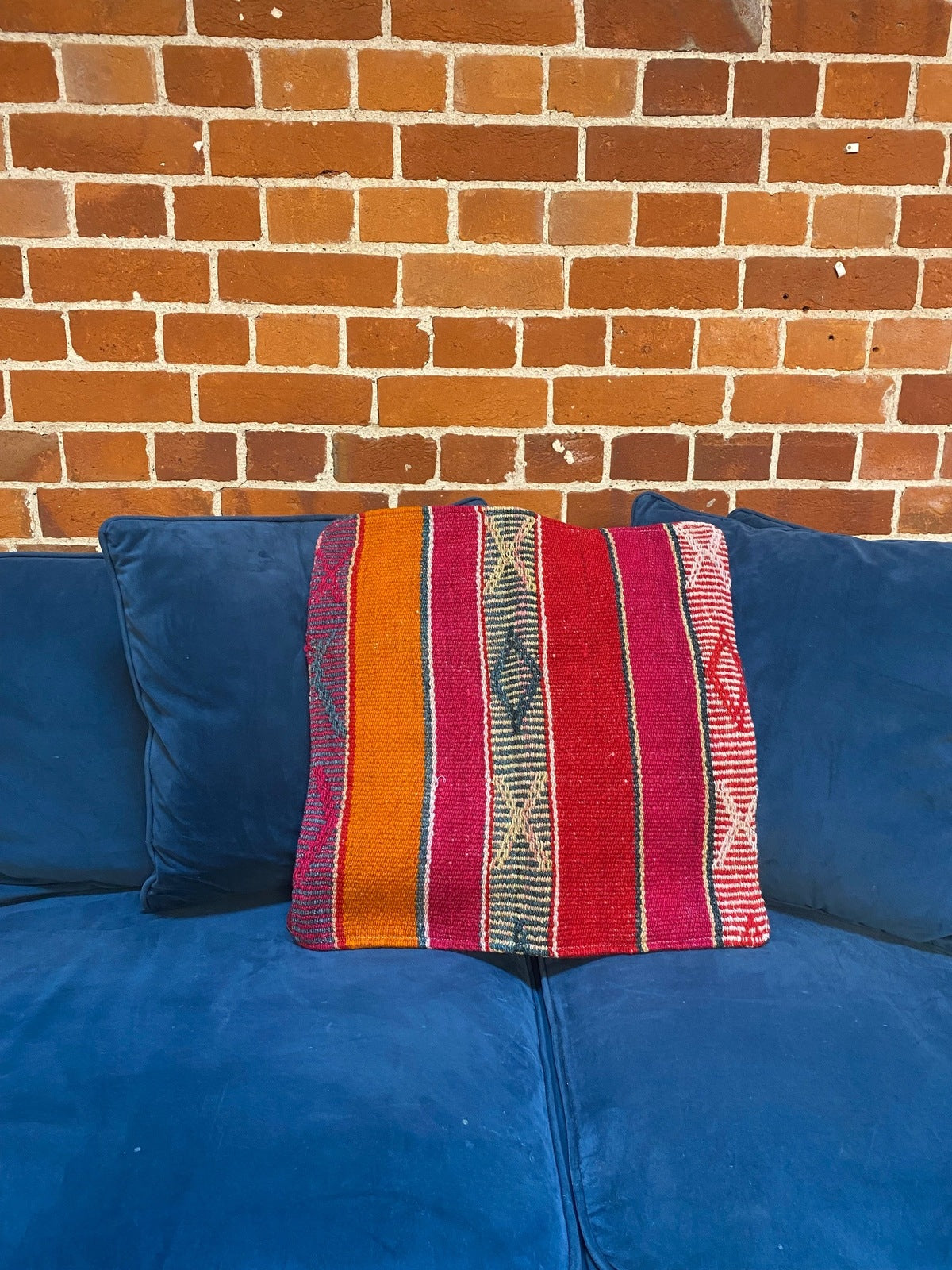 Peruvian Frazada Cushion Cover 15
