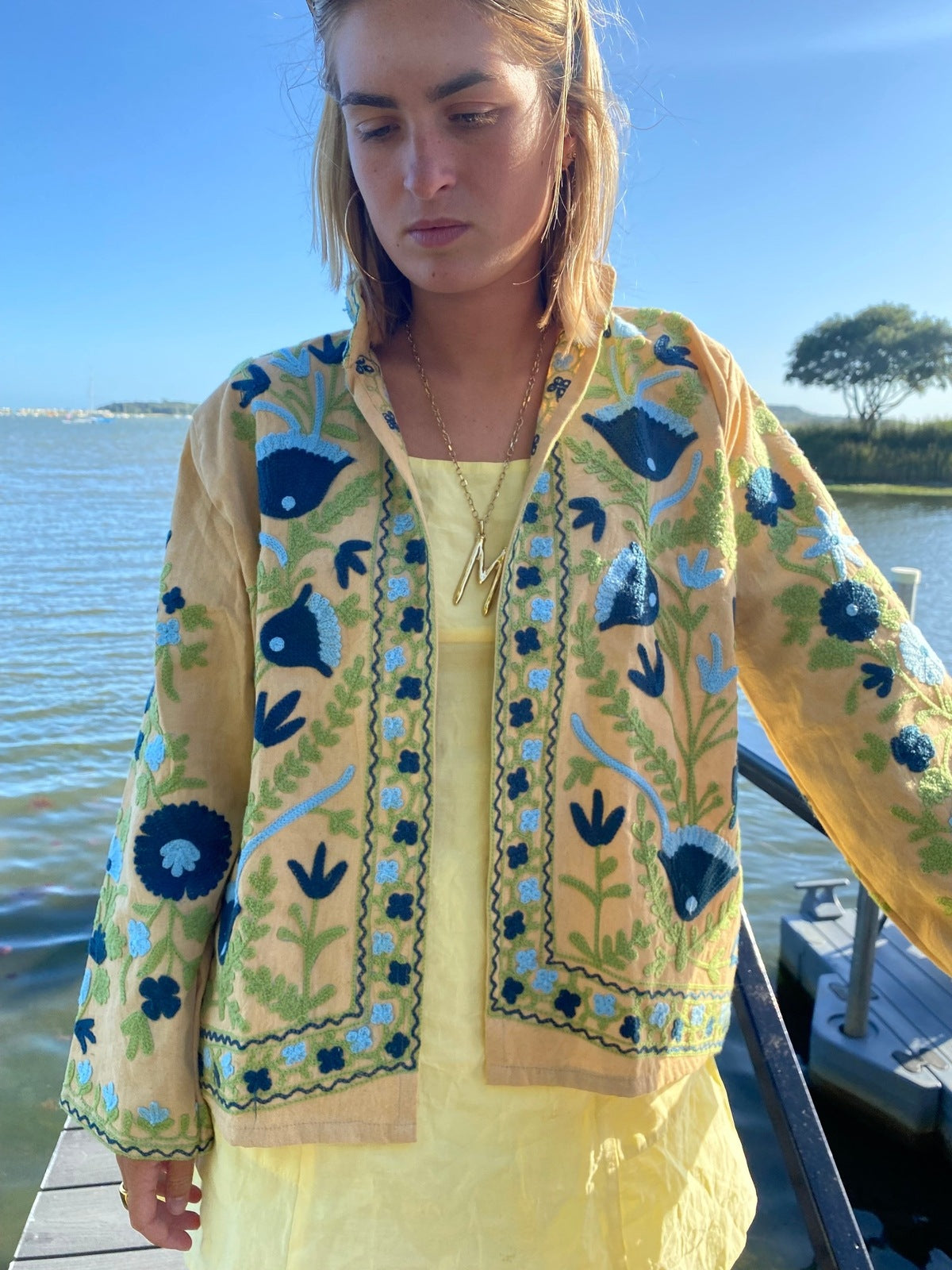 Suzani Jacket - Cream