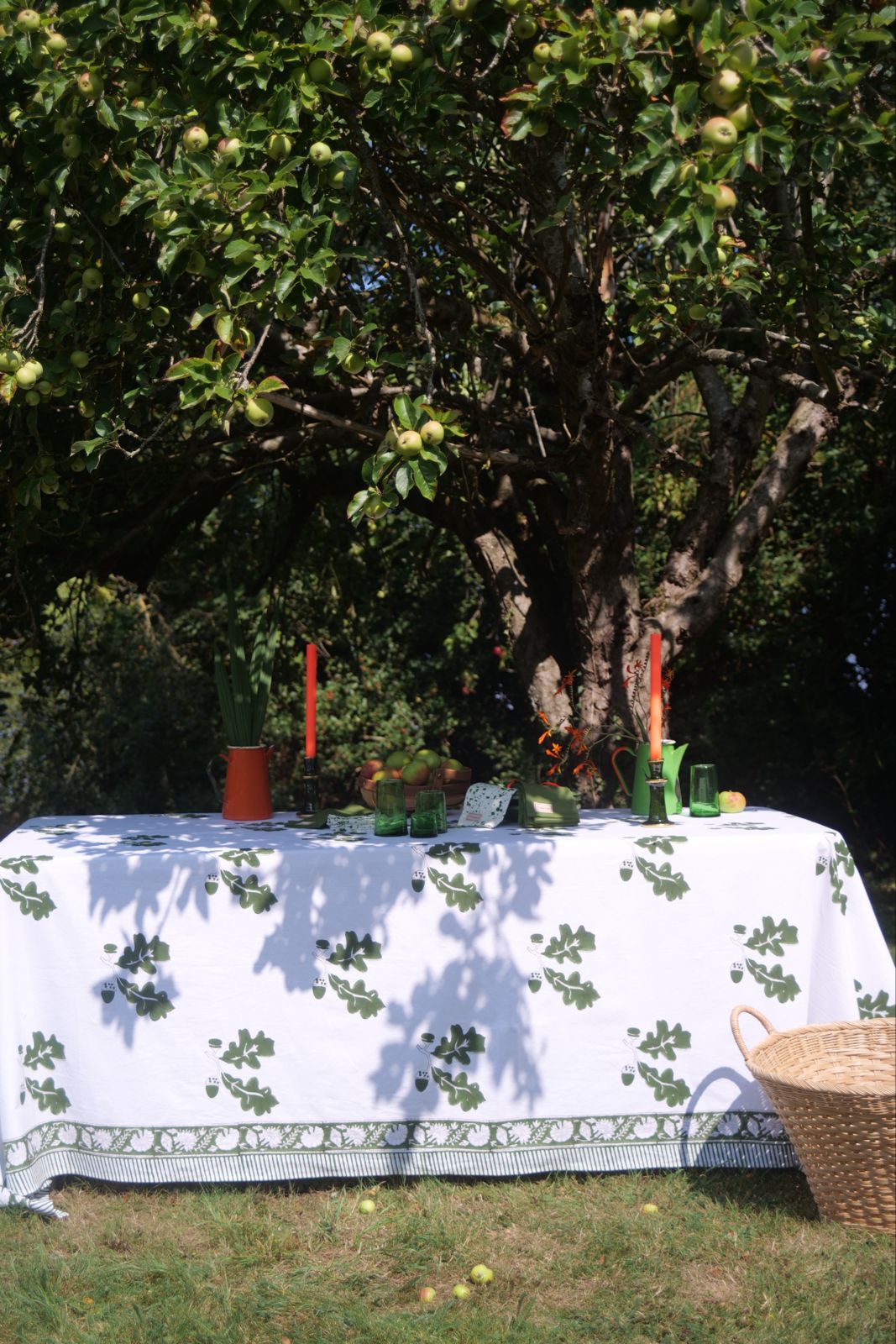 Khaki Oak Tablecloth