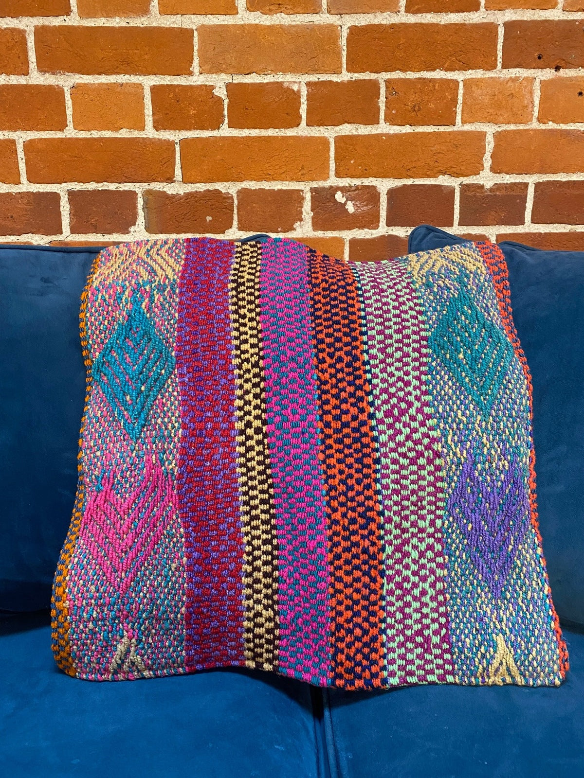 Peruvian Frazada Cushion Cover 12