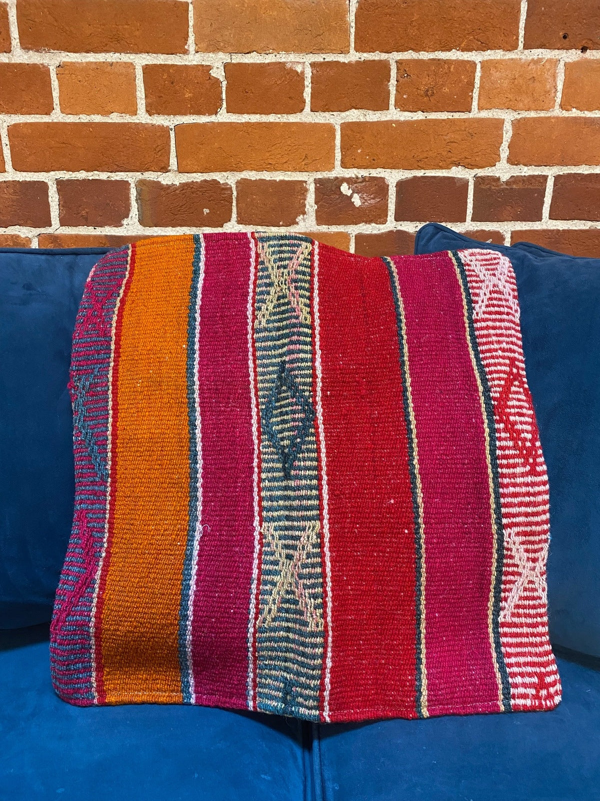 Peruvian Frazada Cushion Cover 15