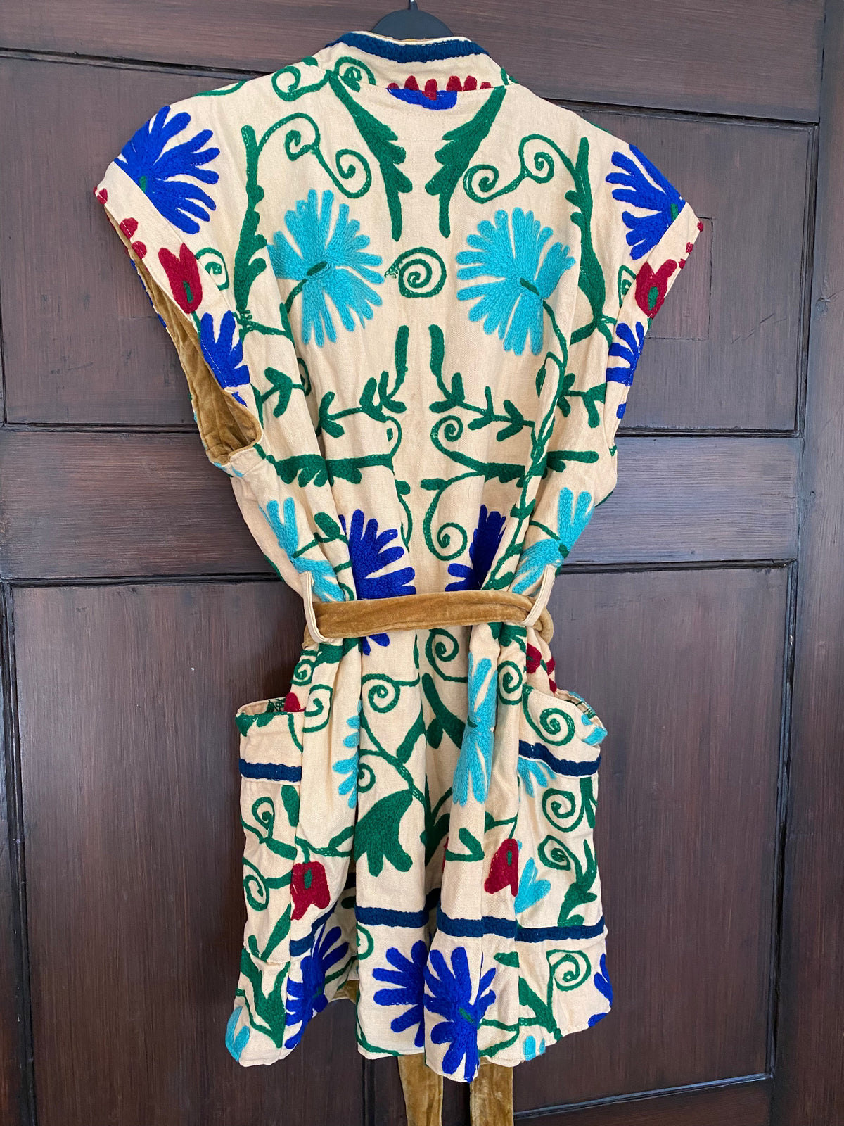 Reversible Suzani Waistcoat- No.33