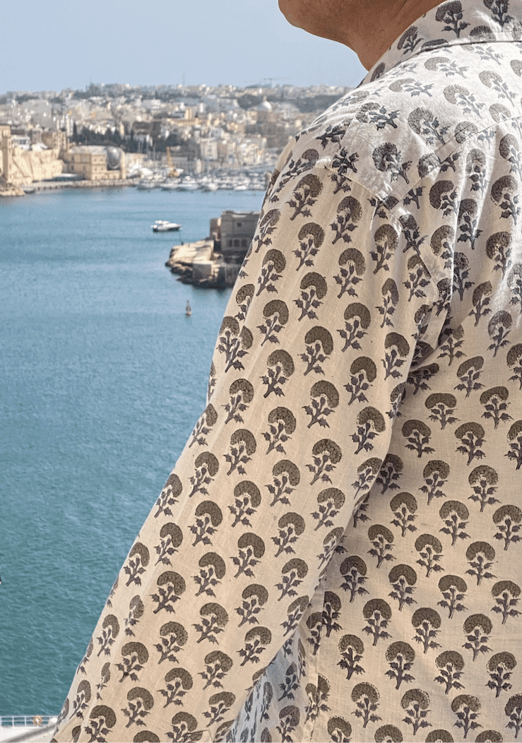 Classic Indian Flower Shirt