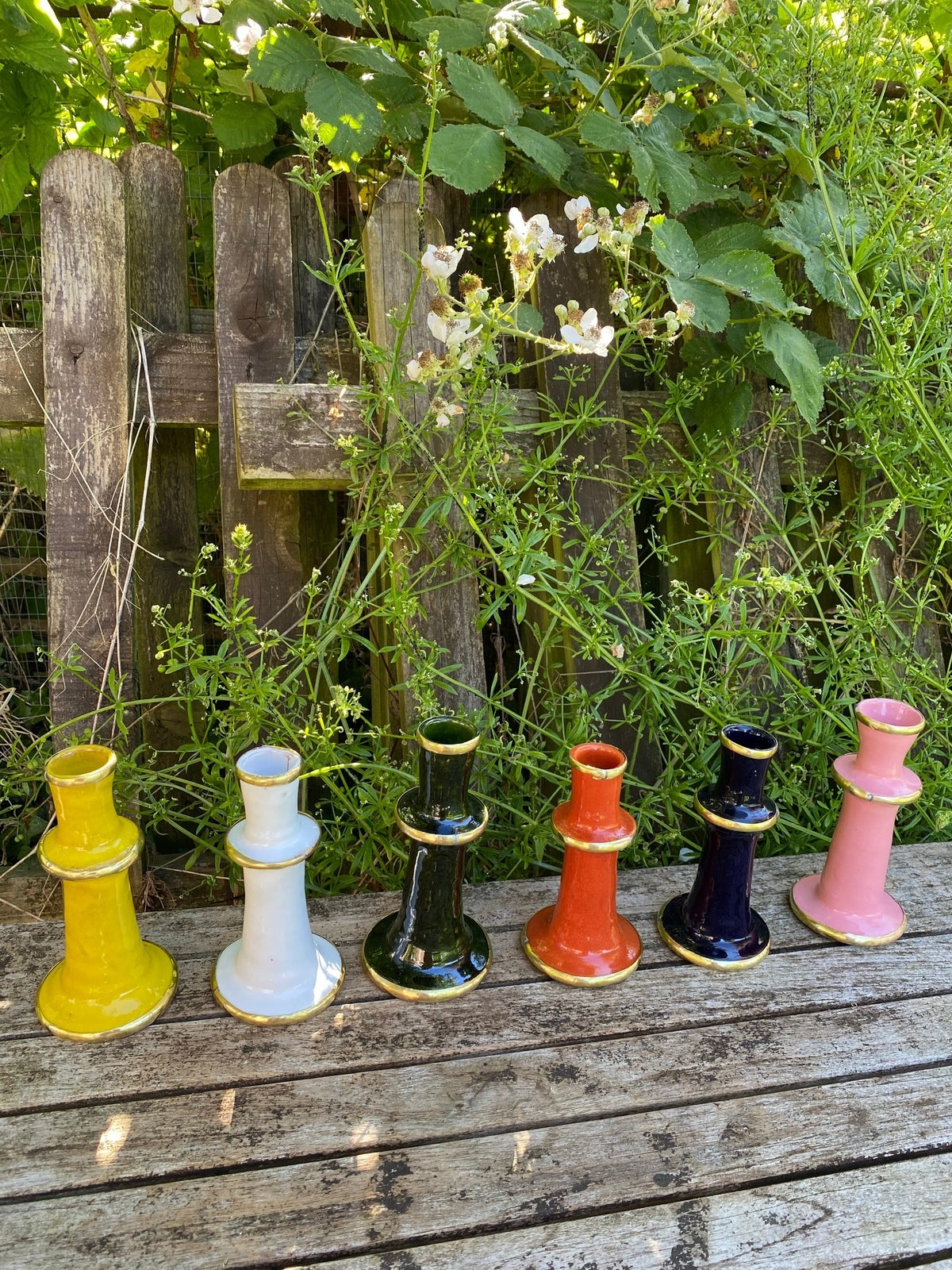 Moroccan Candle Stick Holders - Pink