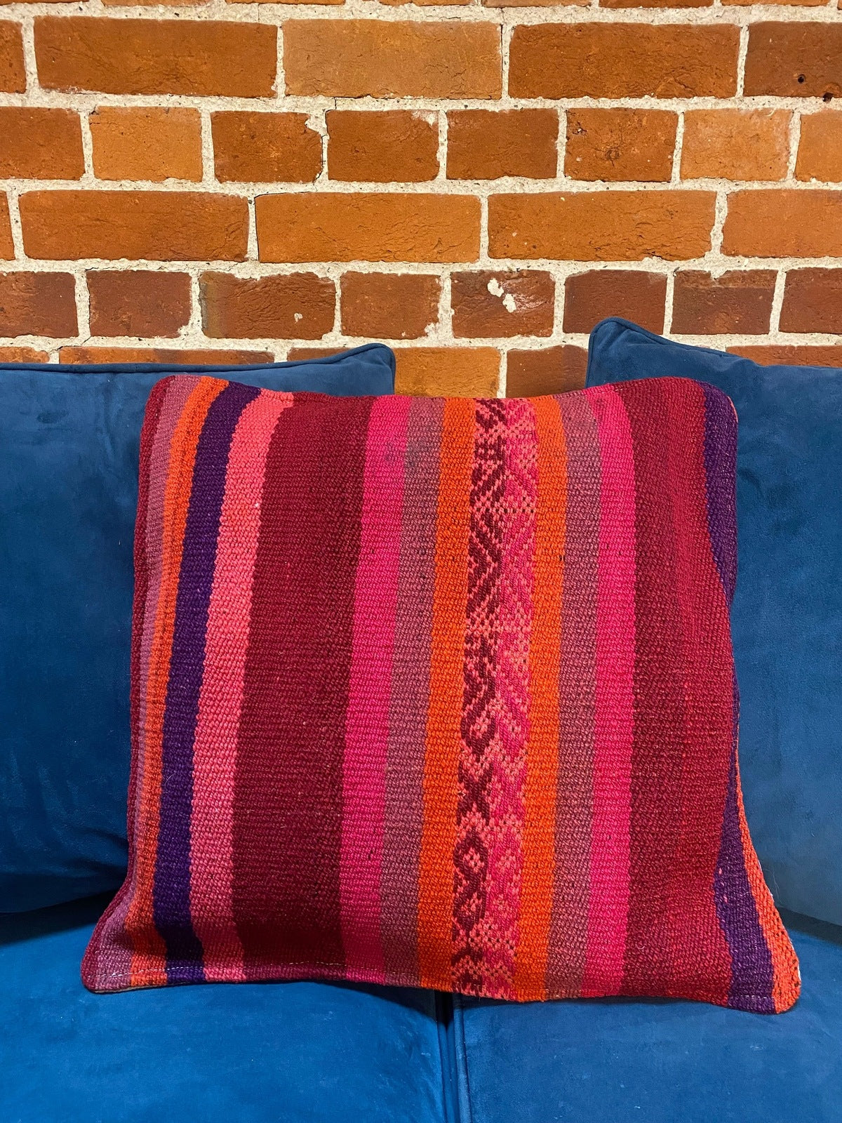 Peruvian Frazada Cushion Cover 19