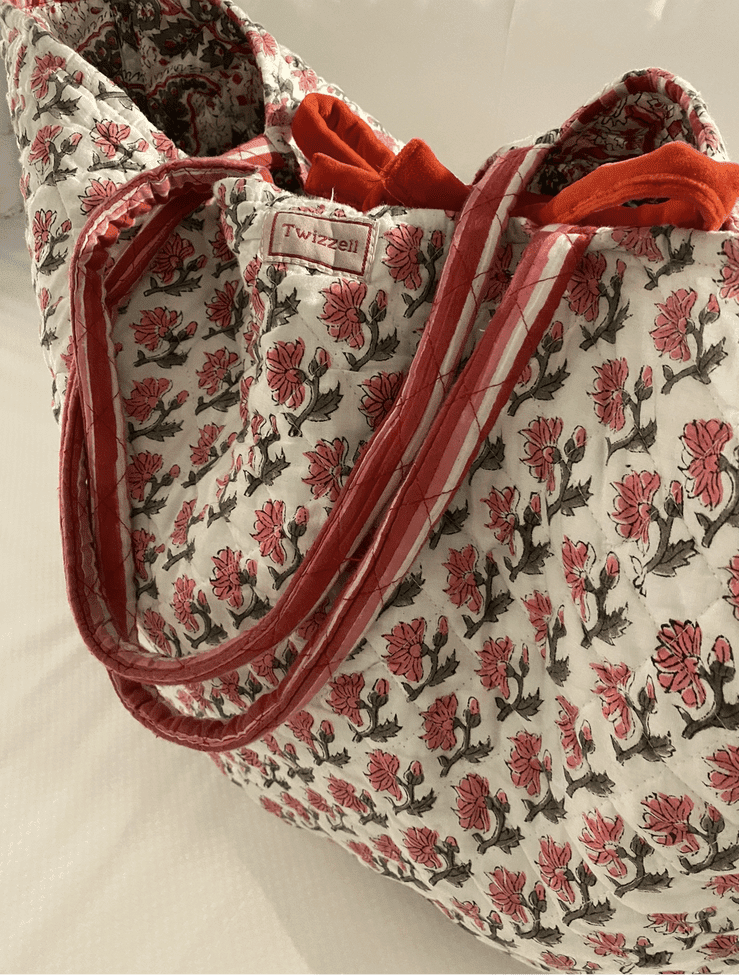Roma Reversible Basket Bag