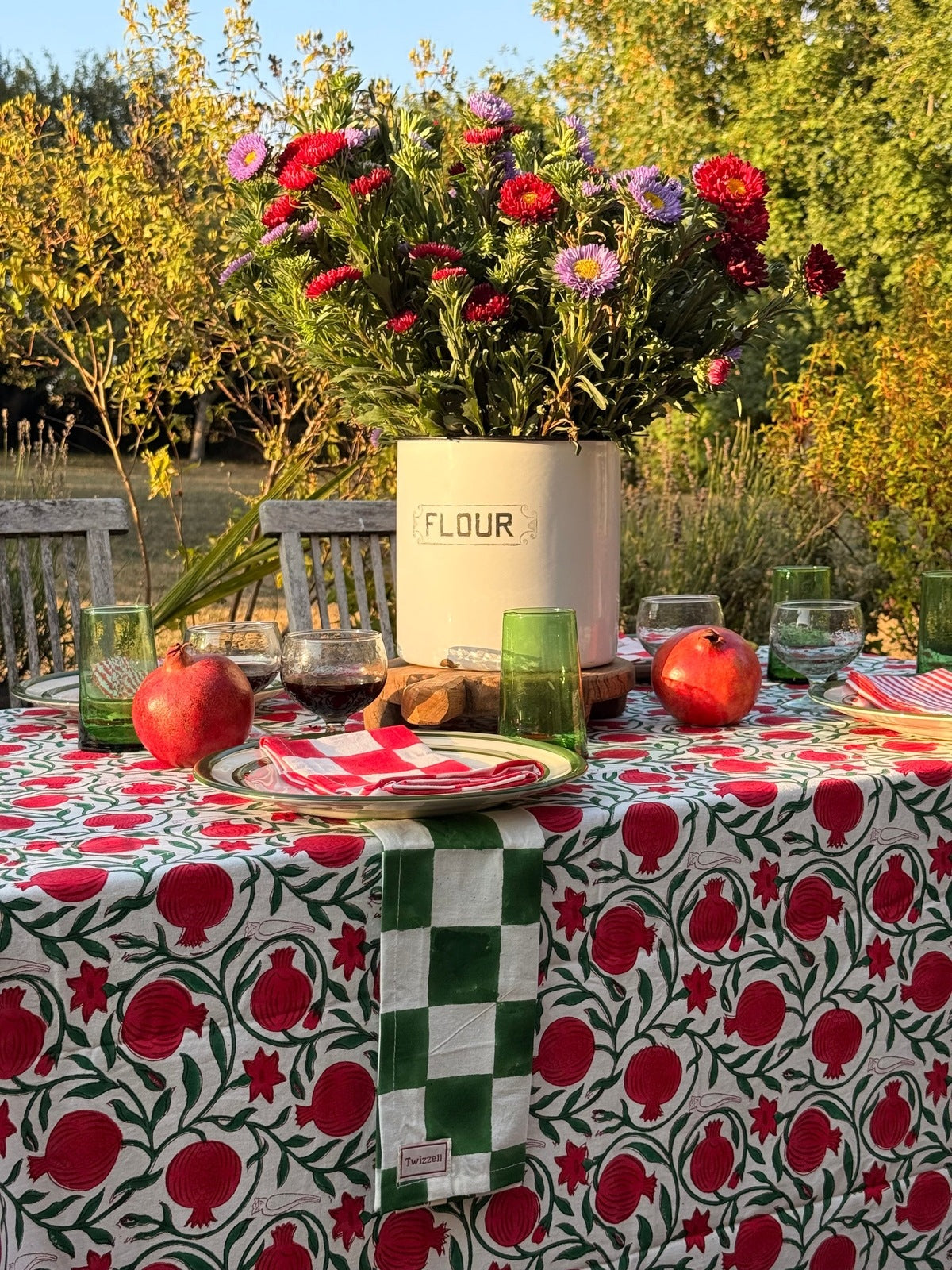 Pomegranate Tablecloth