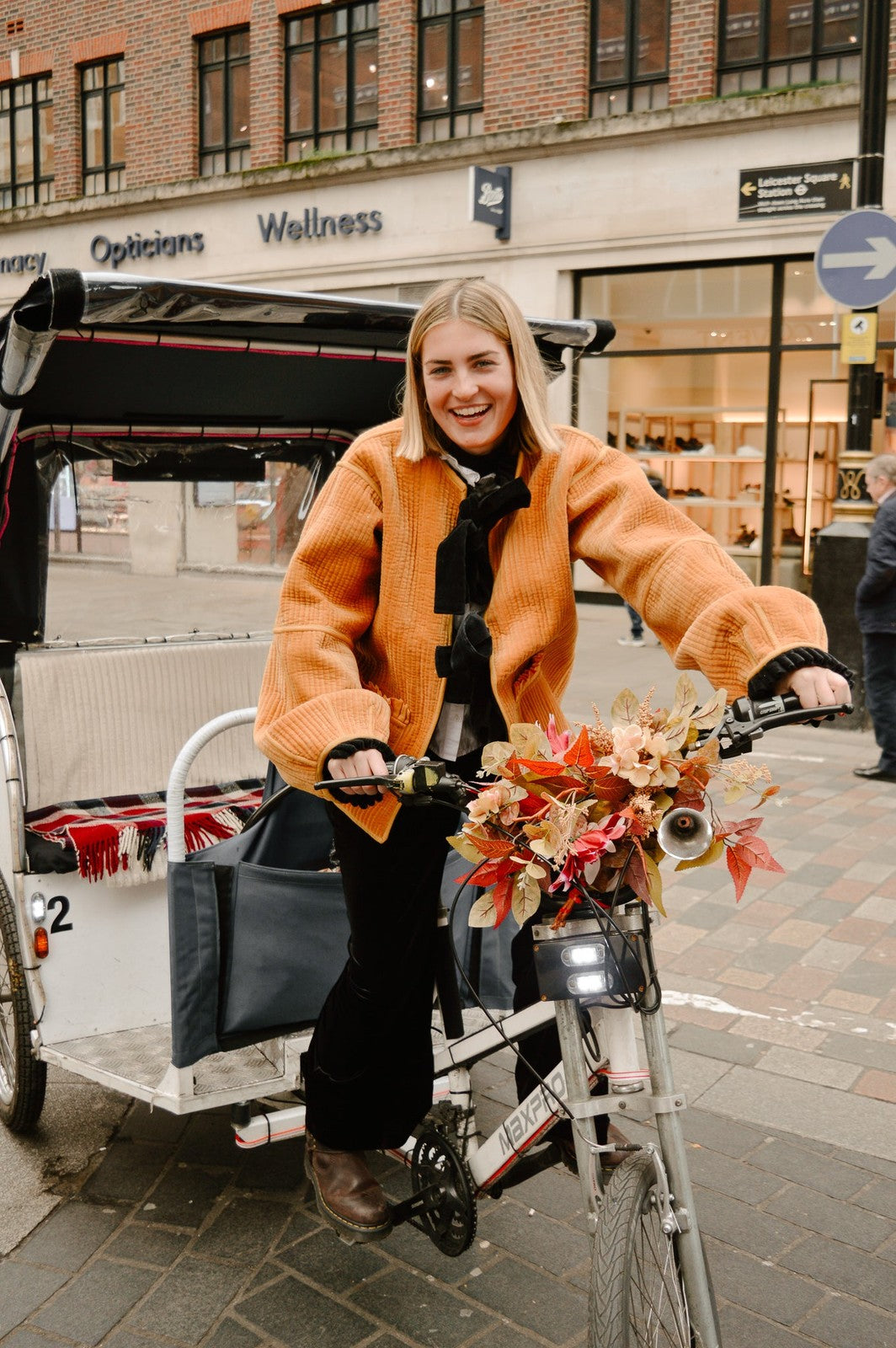 Reversible Jacket - Mustard/Black Velvet