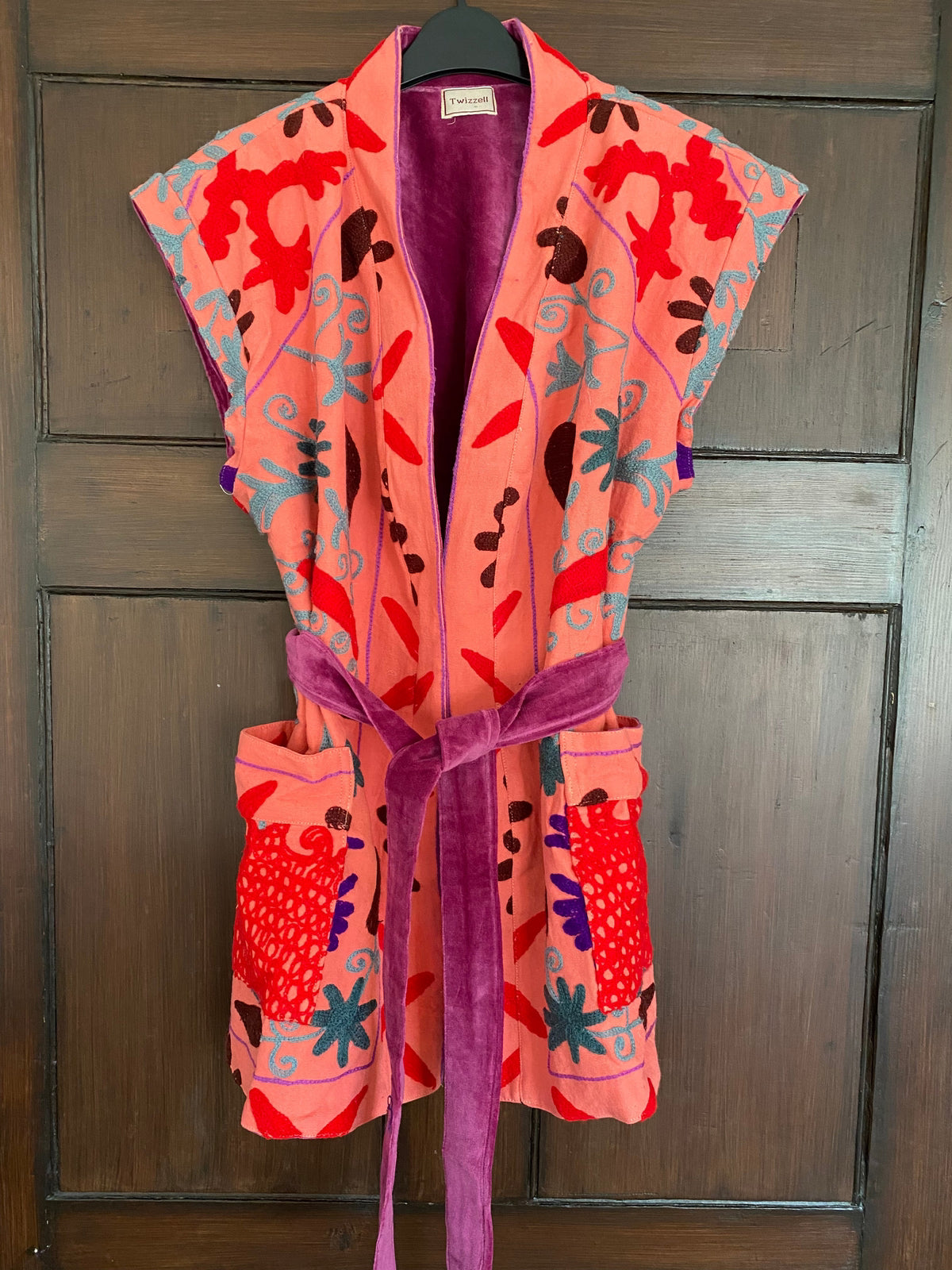 Reversible Suzani Waistcoat- No.10