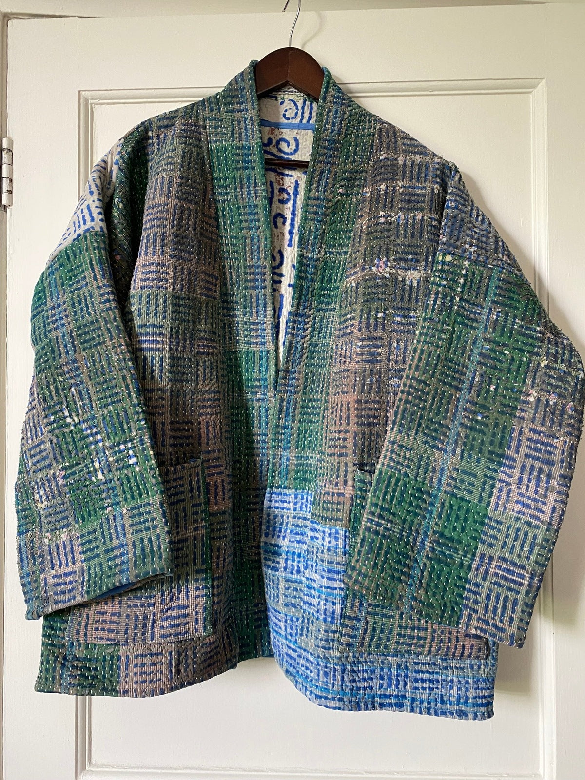 Reversible Kantha Jacket - 2