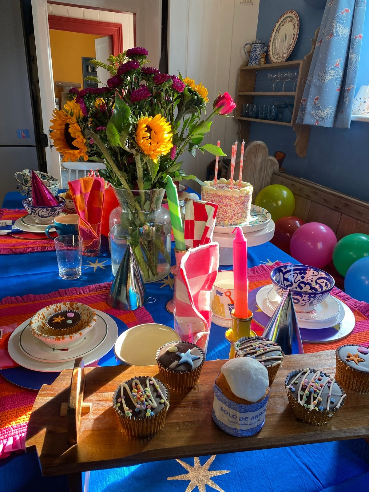 Blue Star Tablecloth