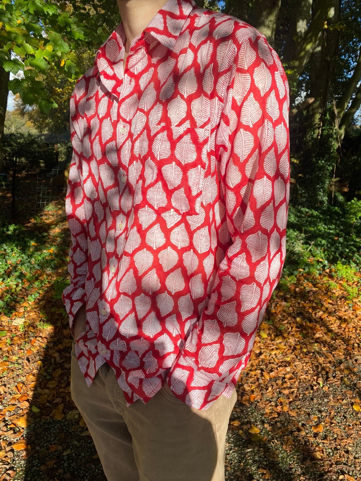 Classic Red Leaf Shirt