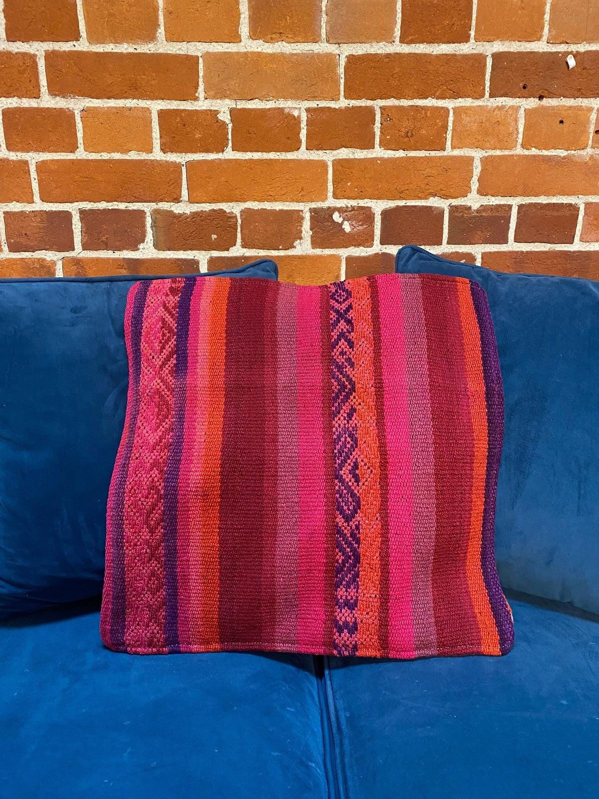 Peruvian Frazada Cushion Cover 18