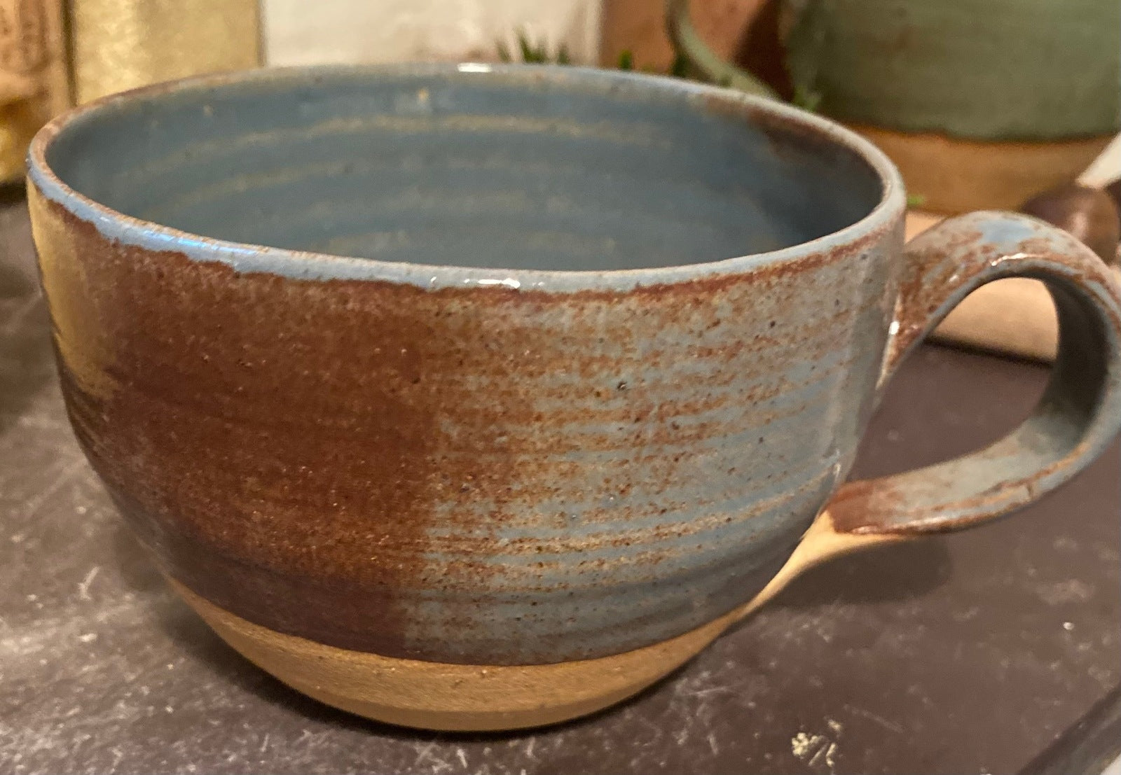 Big Huggy Mugs - Milk Chocolate and Blue