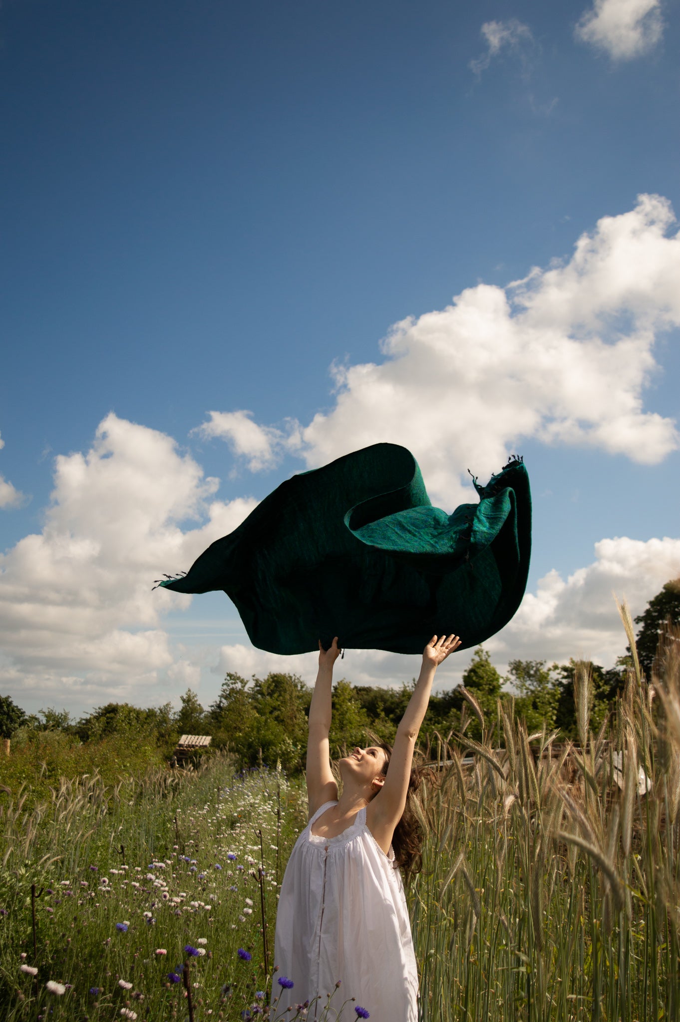 Himalayan Blanket - Peacock Green