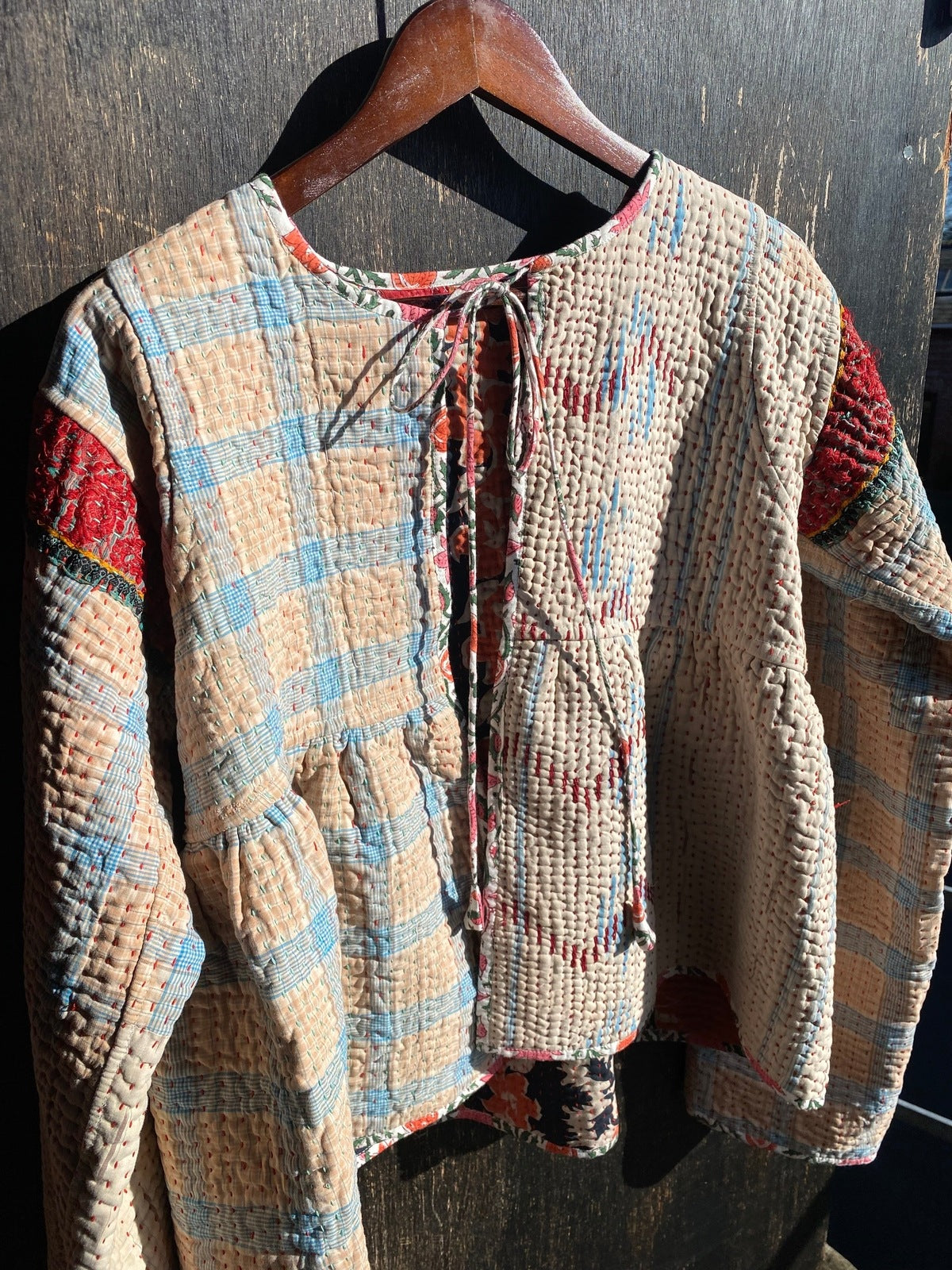 Lucky Dip - Reversible Cropped Kantha Jacket