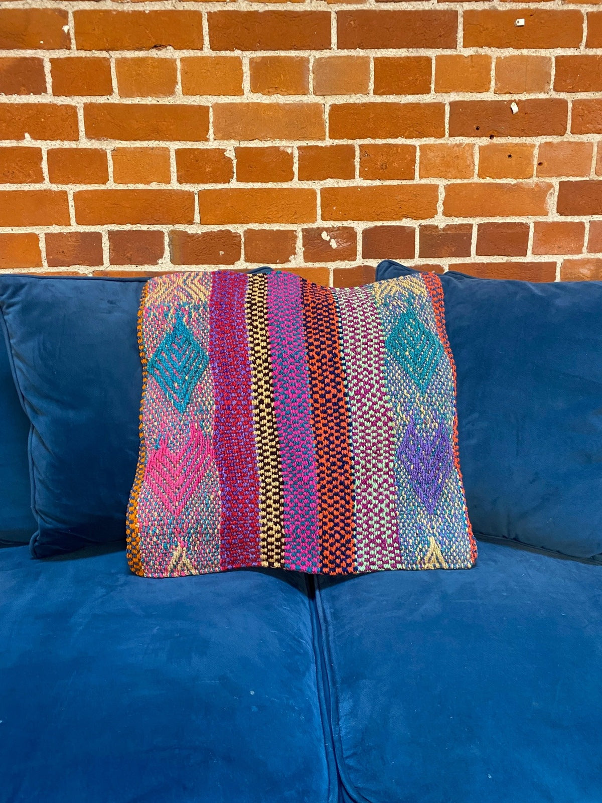 Peruvian Frazada Cushion Cover 12