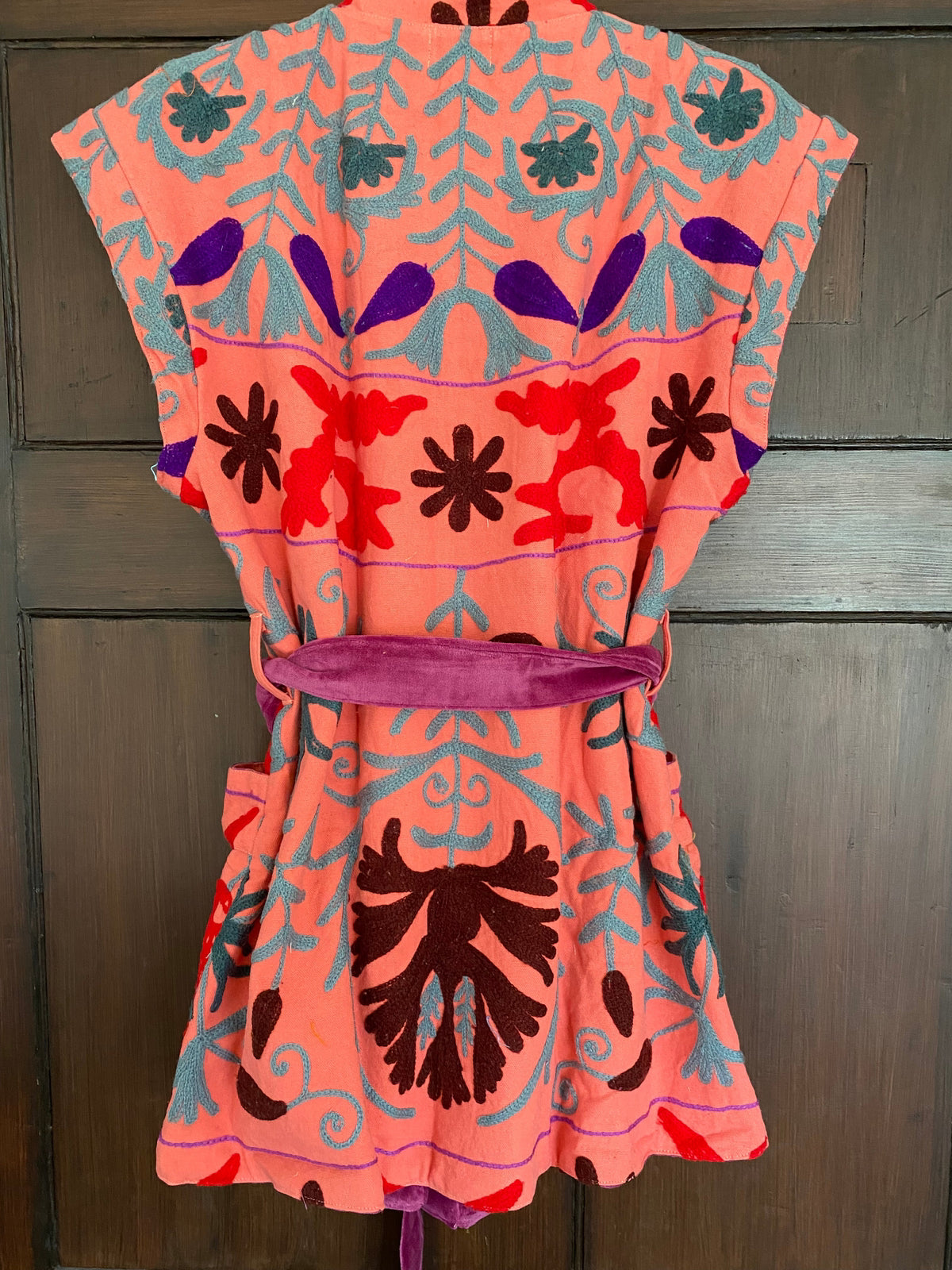 Reversible Suzani Waistcoat- No.10