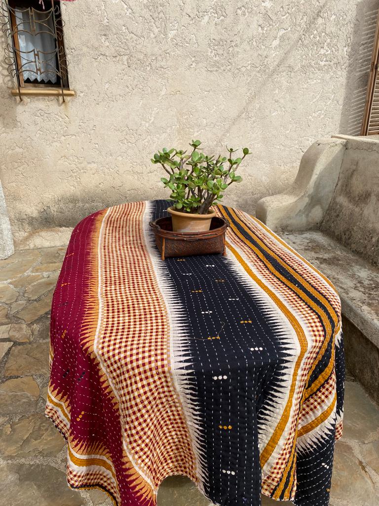 Vintage Kanthas - made from recycled saris