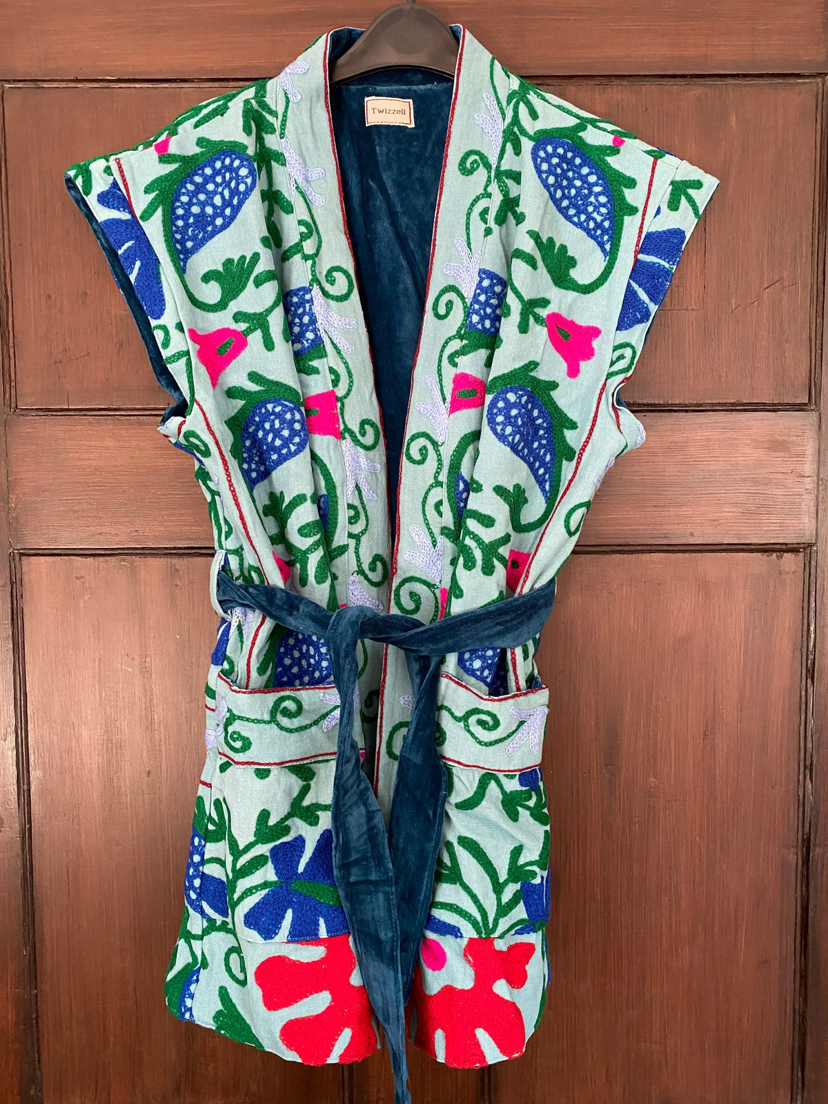 Reversible Suzani Waistcoat- No.31