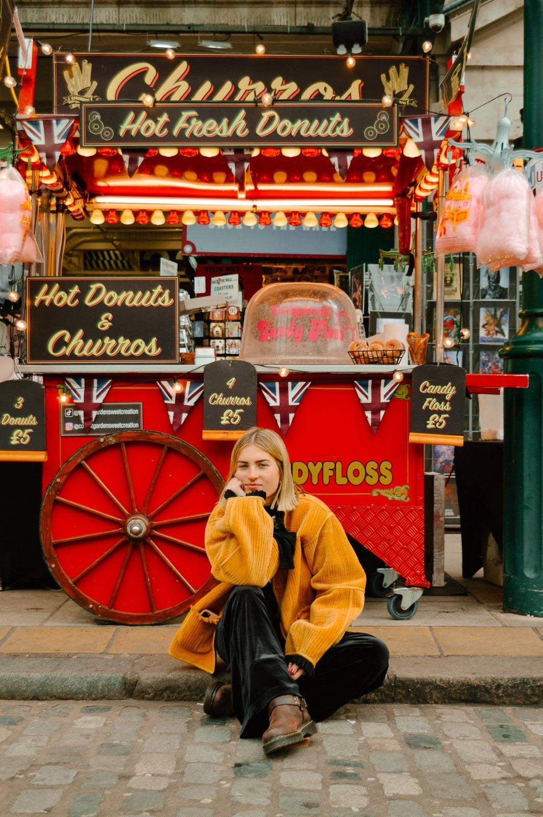 Reversible Jacket - Mustard/Black Velvet