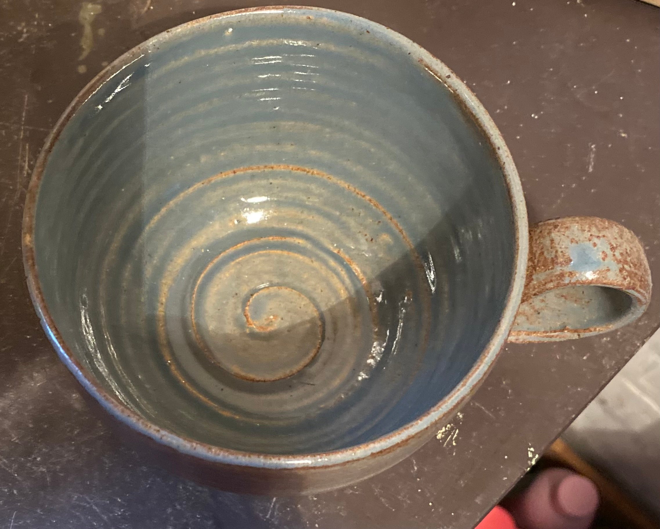 Big Huggy Mugs - Milk Chocolate and Blue