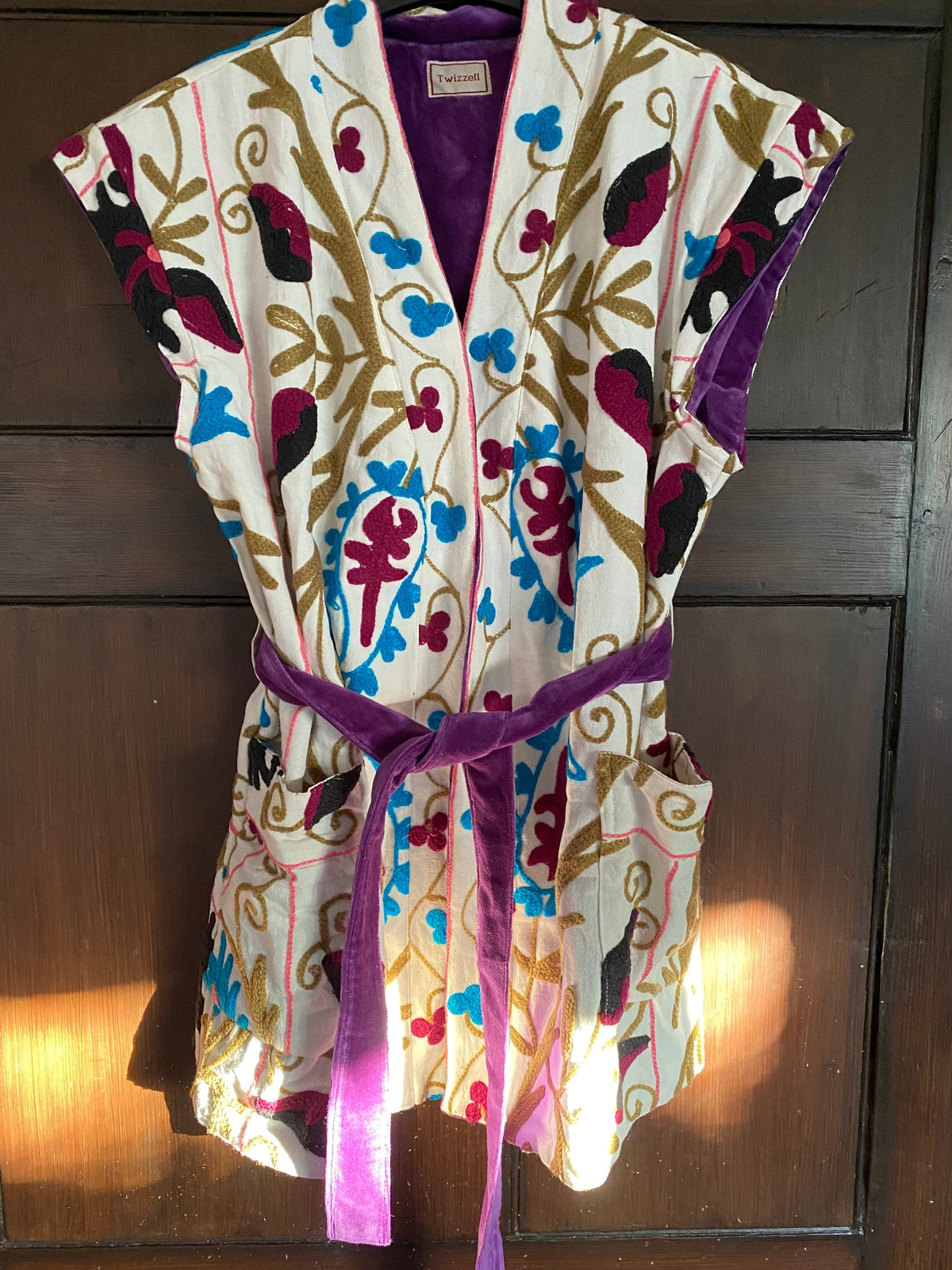 Reversible Suzani Waistcoat- No.37