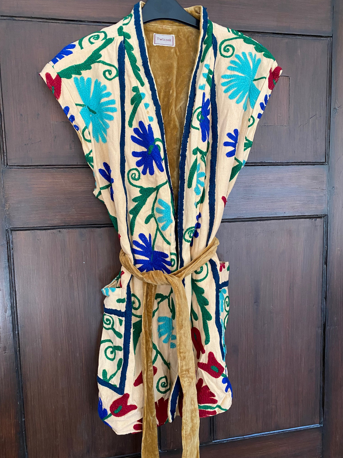 Reversible Suzani Waistcoat- No.33