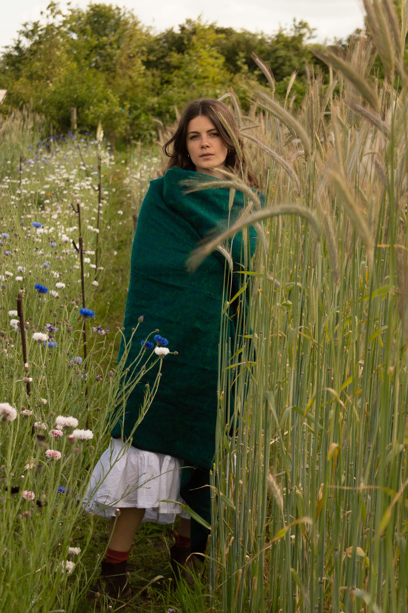 Himalayan Blanket - Peacock Green