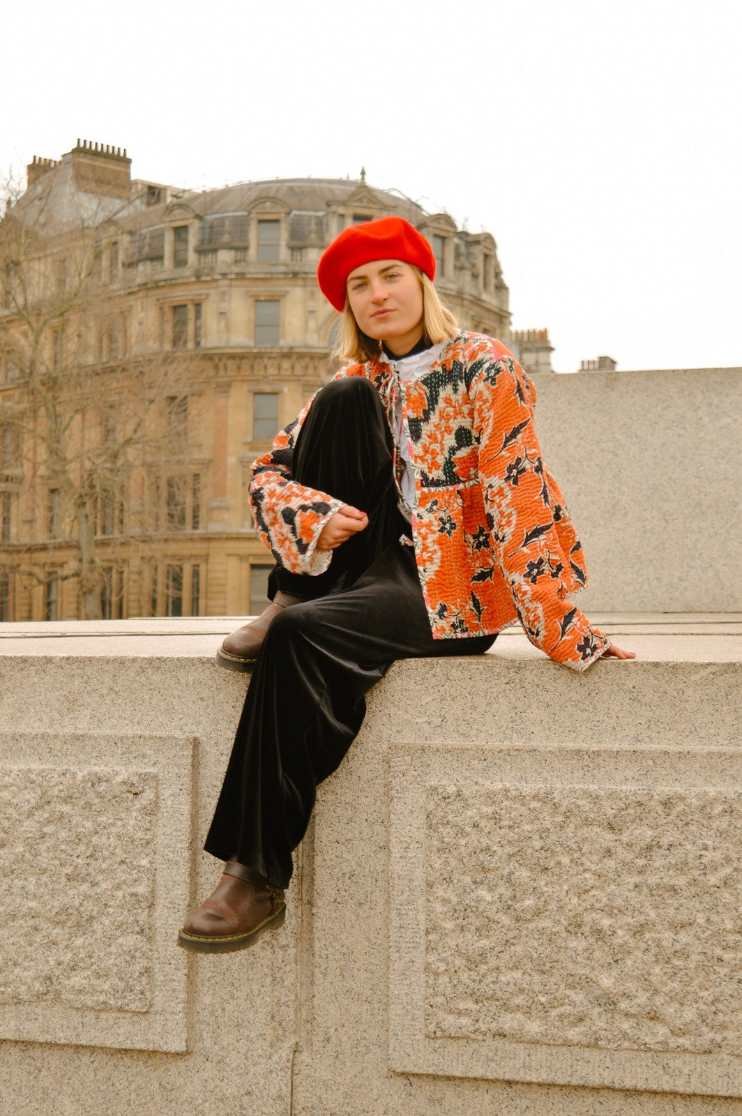 Lucky Dip - Reversible Cropped Kantha Jacket