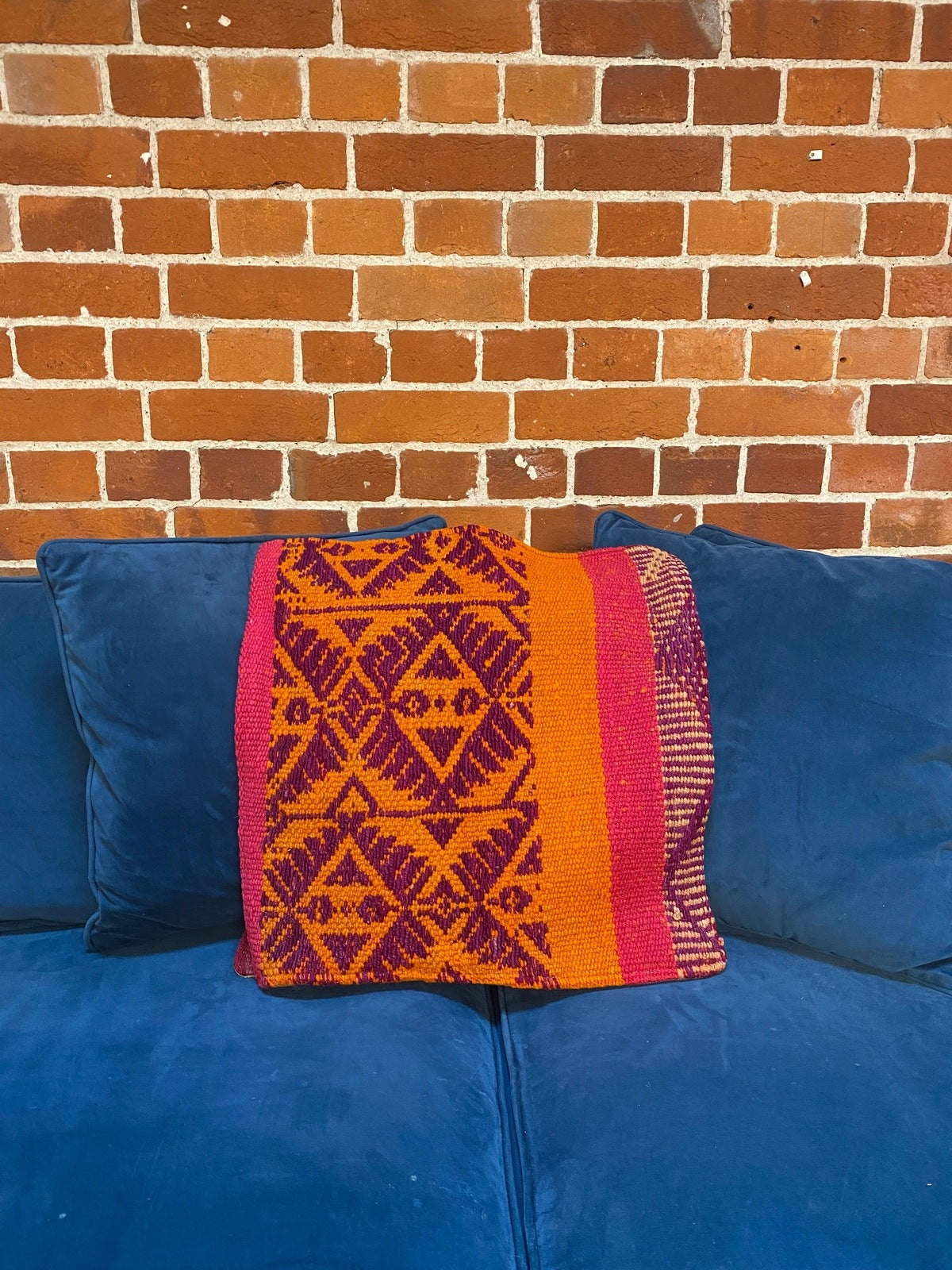 Peruvian Frazada Cushion Cover 10