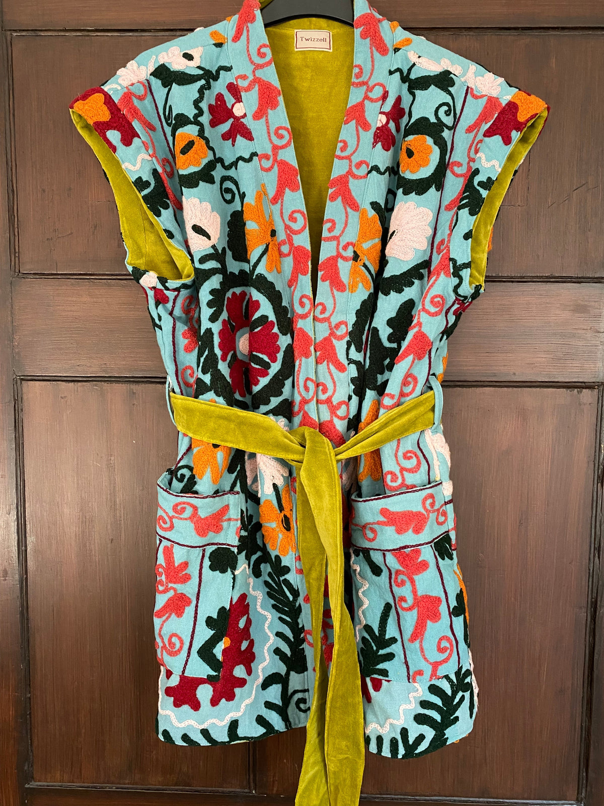 Reversible Suzani Waistcoat- No.22