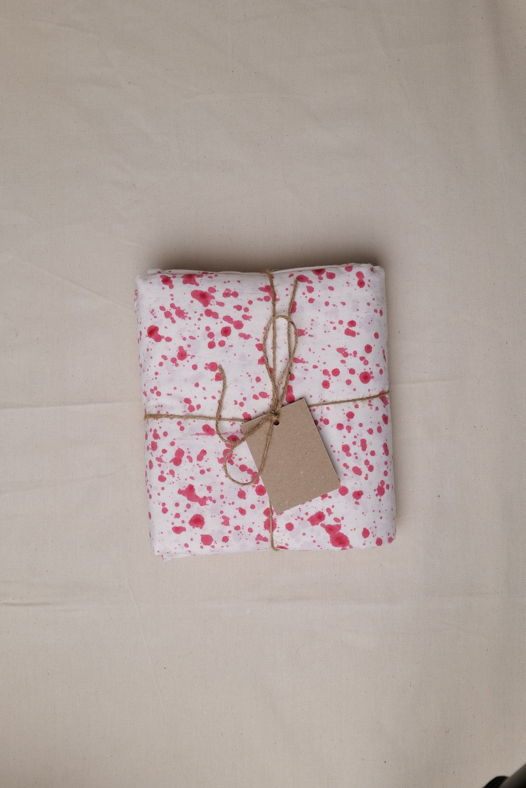 Pink Splatter Tablecloth