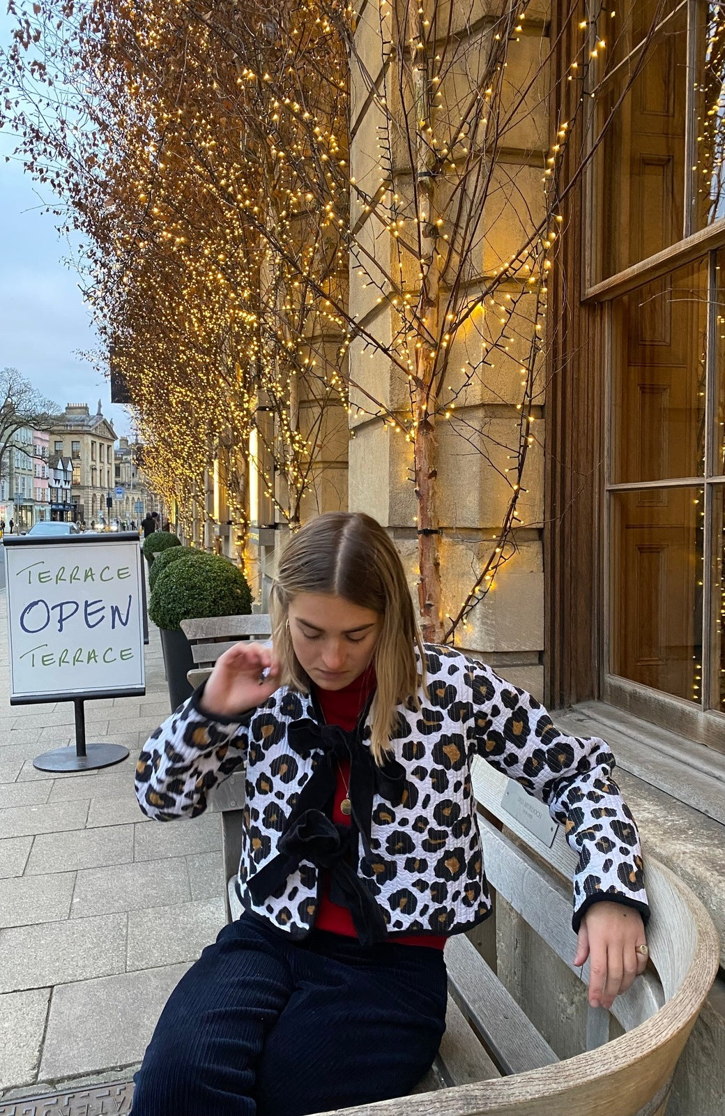 Reversible Jacket - Leopard/Black Velvet