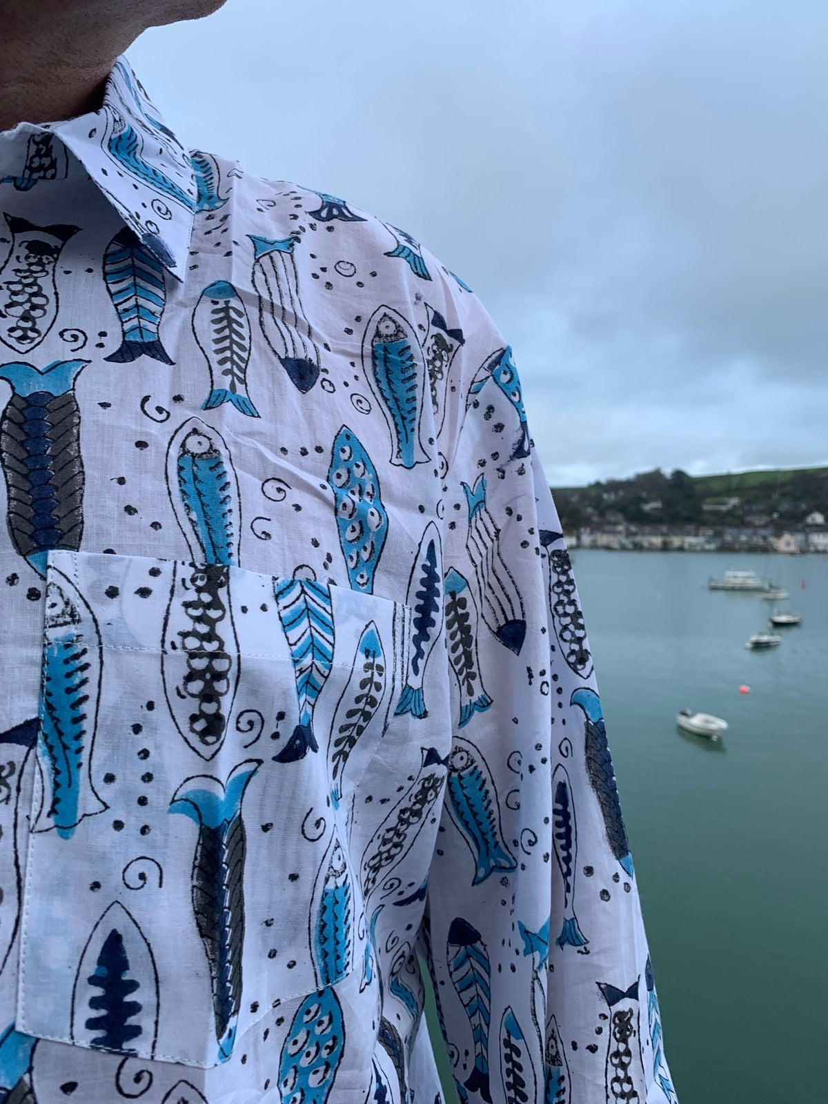 Blue Fish Spritz Shirt