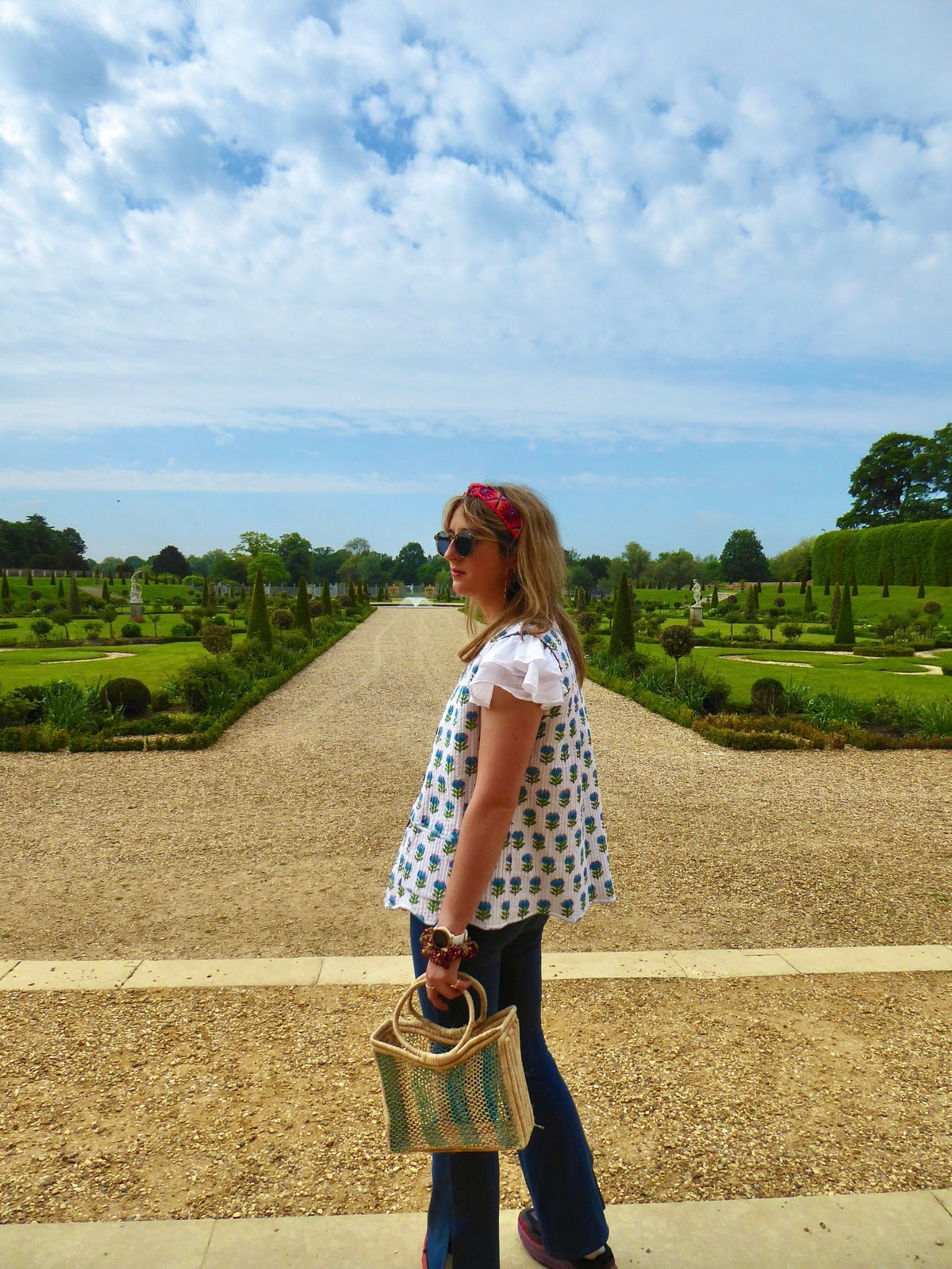 Scalloped Reversible Quilted Gilet