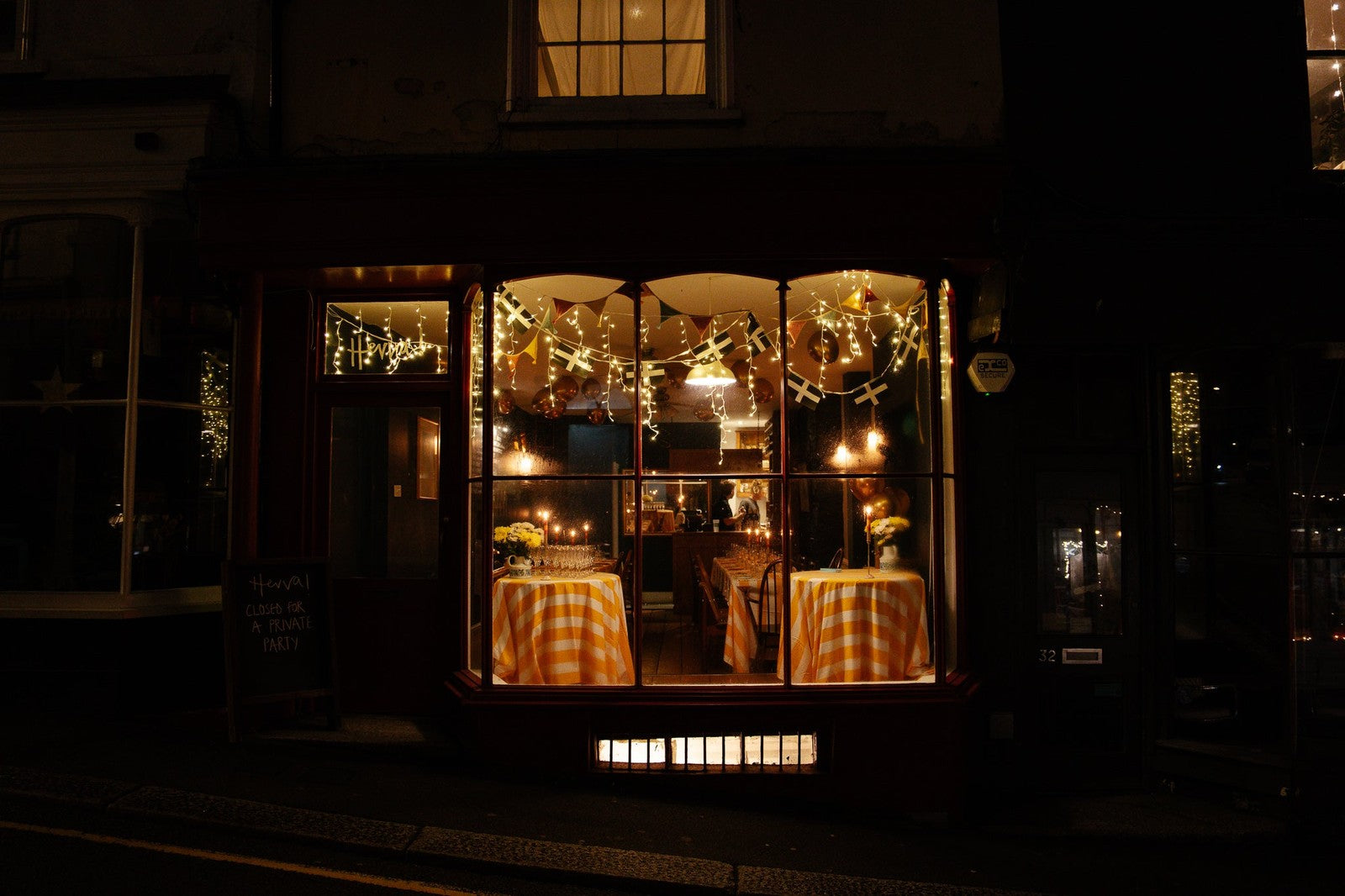 Yellow Stripe Tablecloth