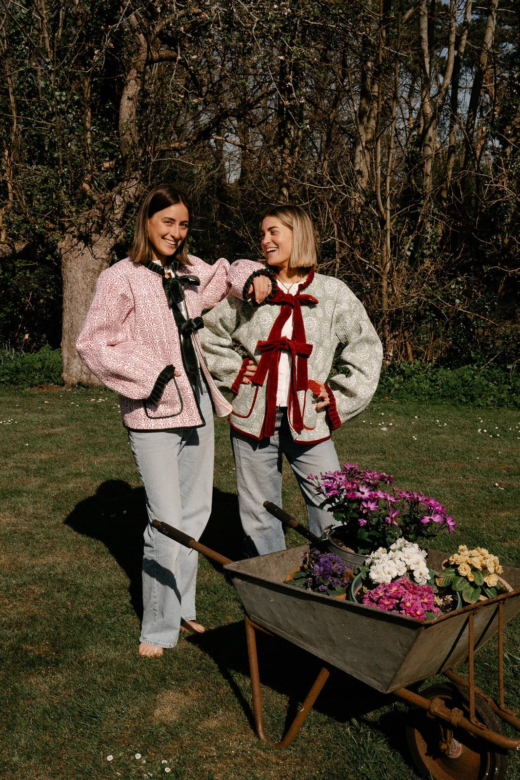 Reversible Jacket - Red and Pink