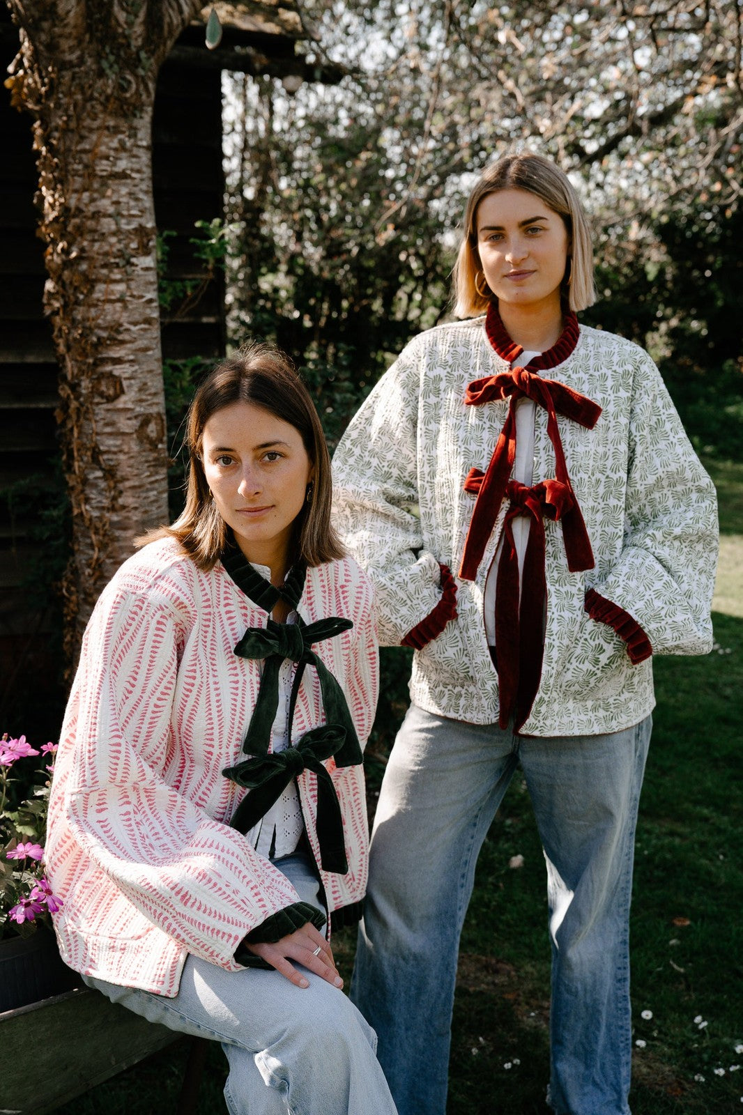 Reversible Jacket - Red and Pink