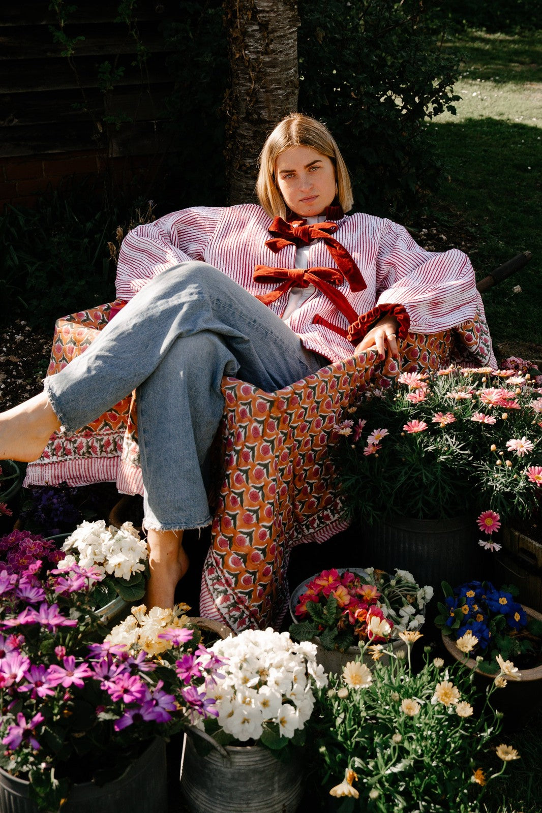 Reversible Jacket - Nasturtium