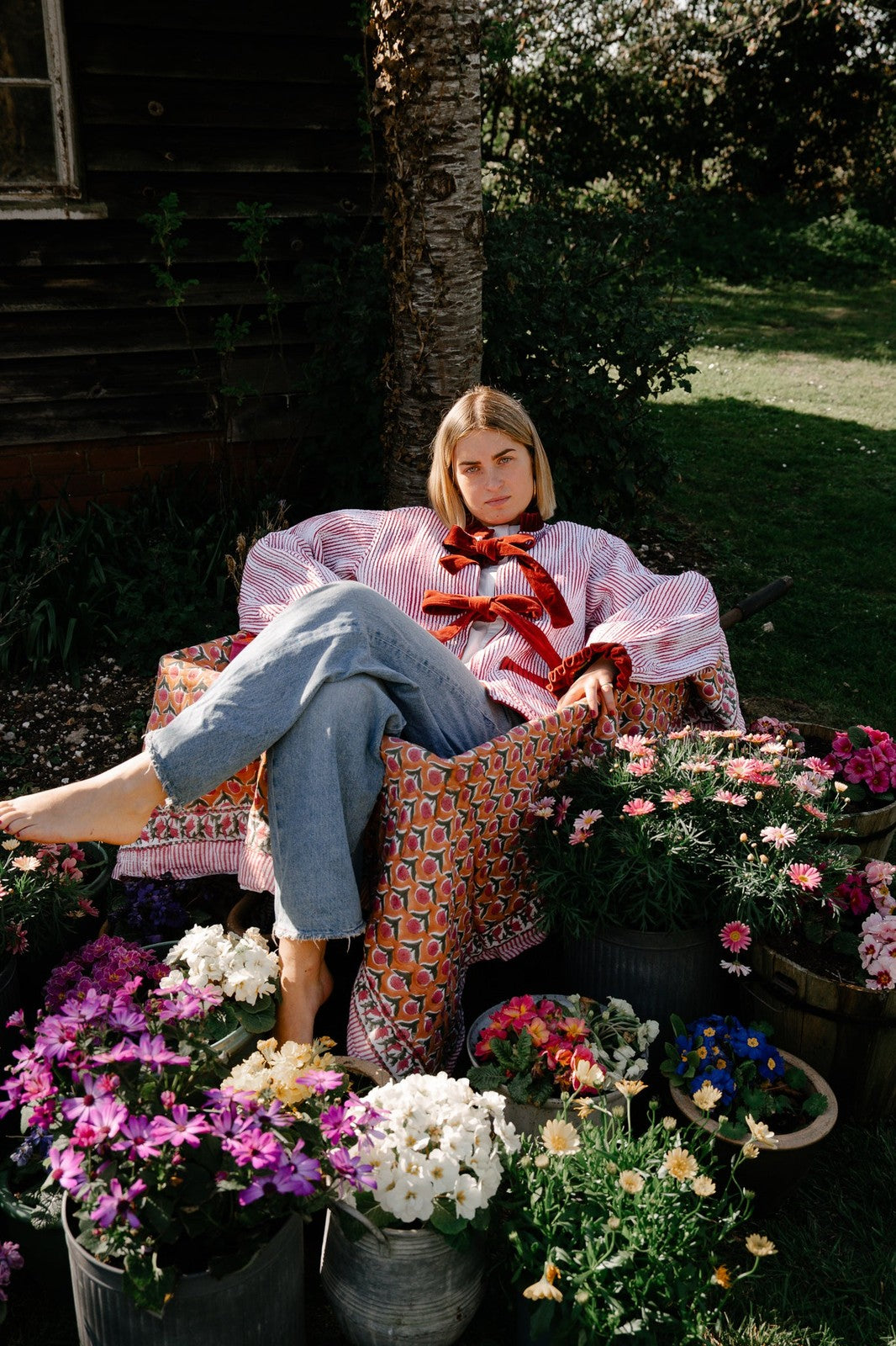 Reversible Jacket - Nasturtium