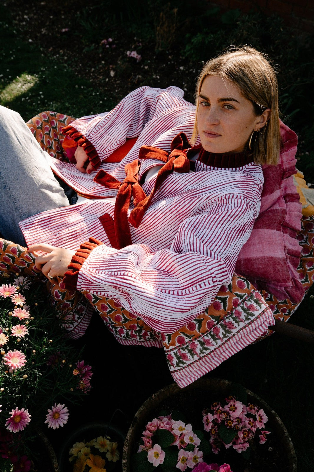 Reversible Jacket - Nasturtium