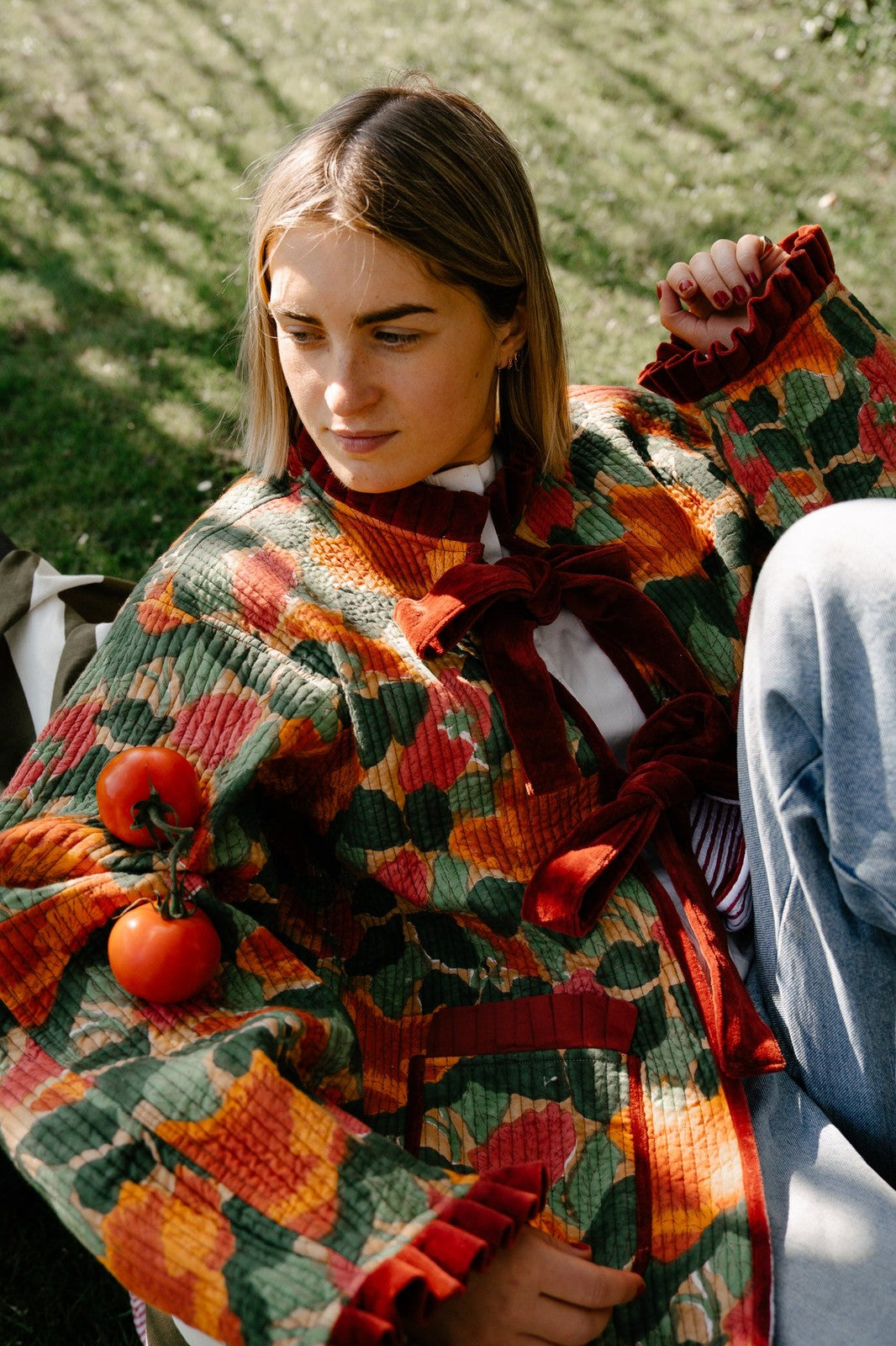 Reversible Jacket - Nasturtium