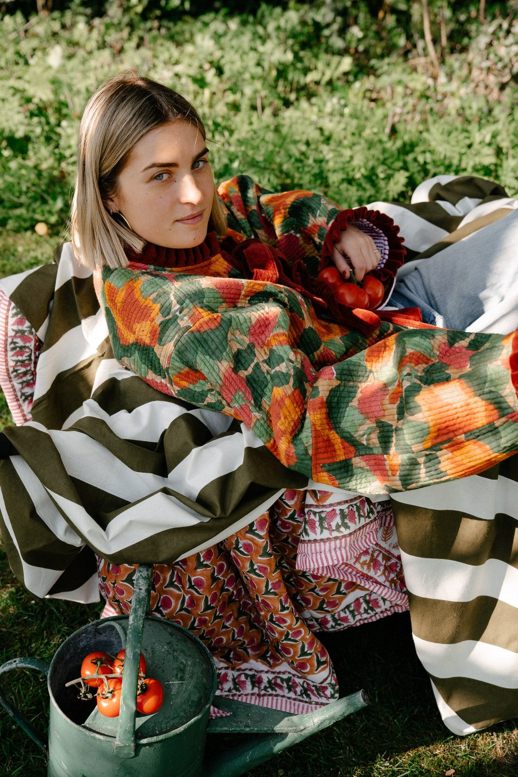 Reversible Jacket - Nasturtium